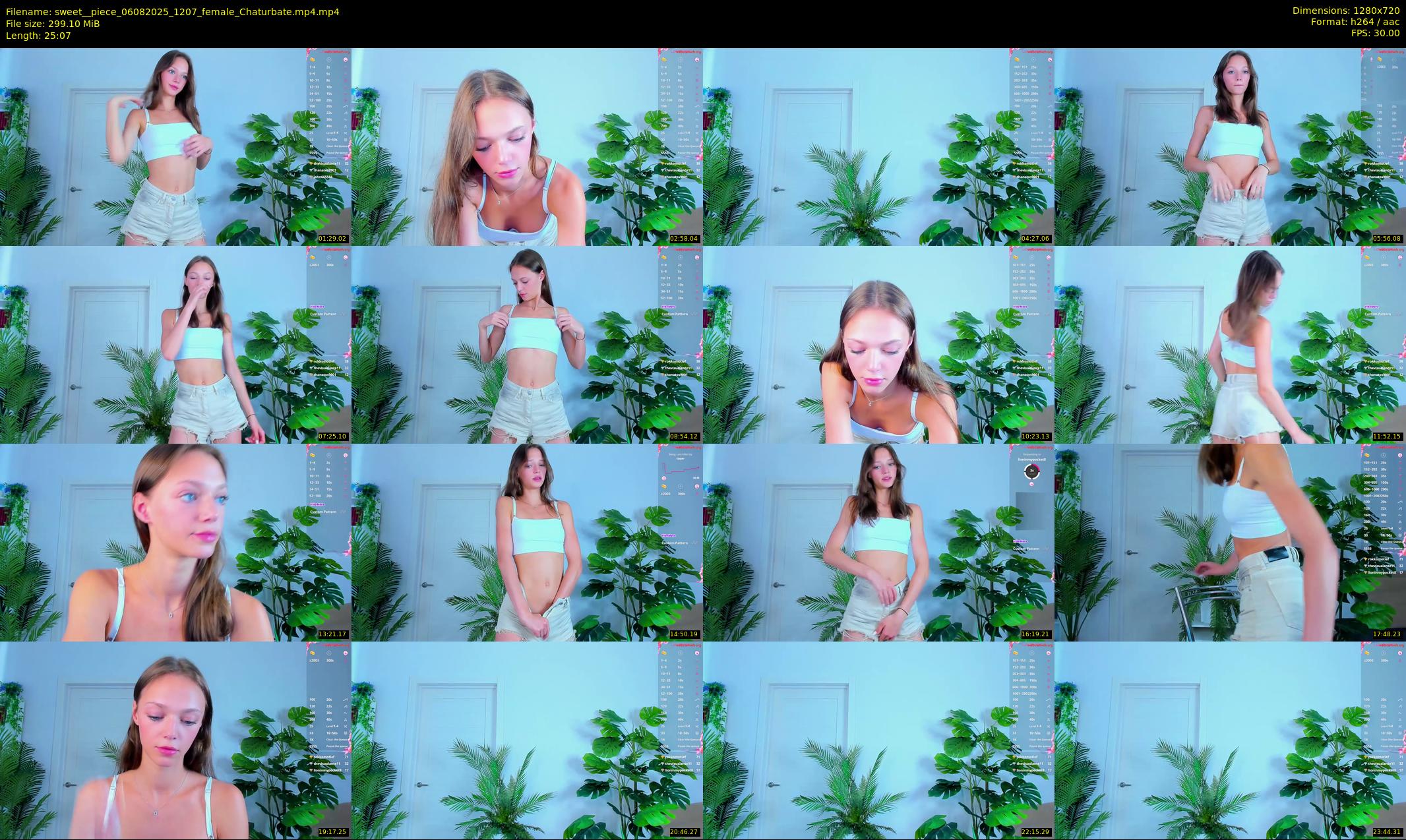 sweet__piece — 26 minute Chaturbate female cam show recording, 720p, Aug 6, 2025