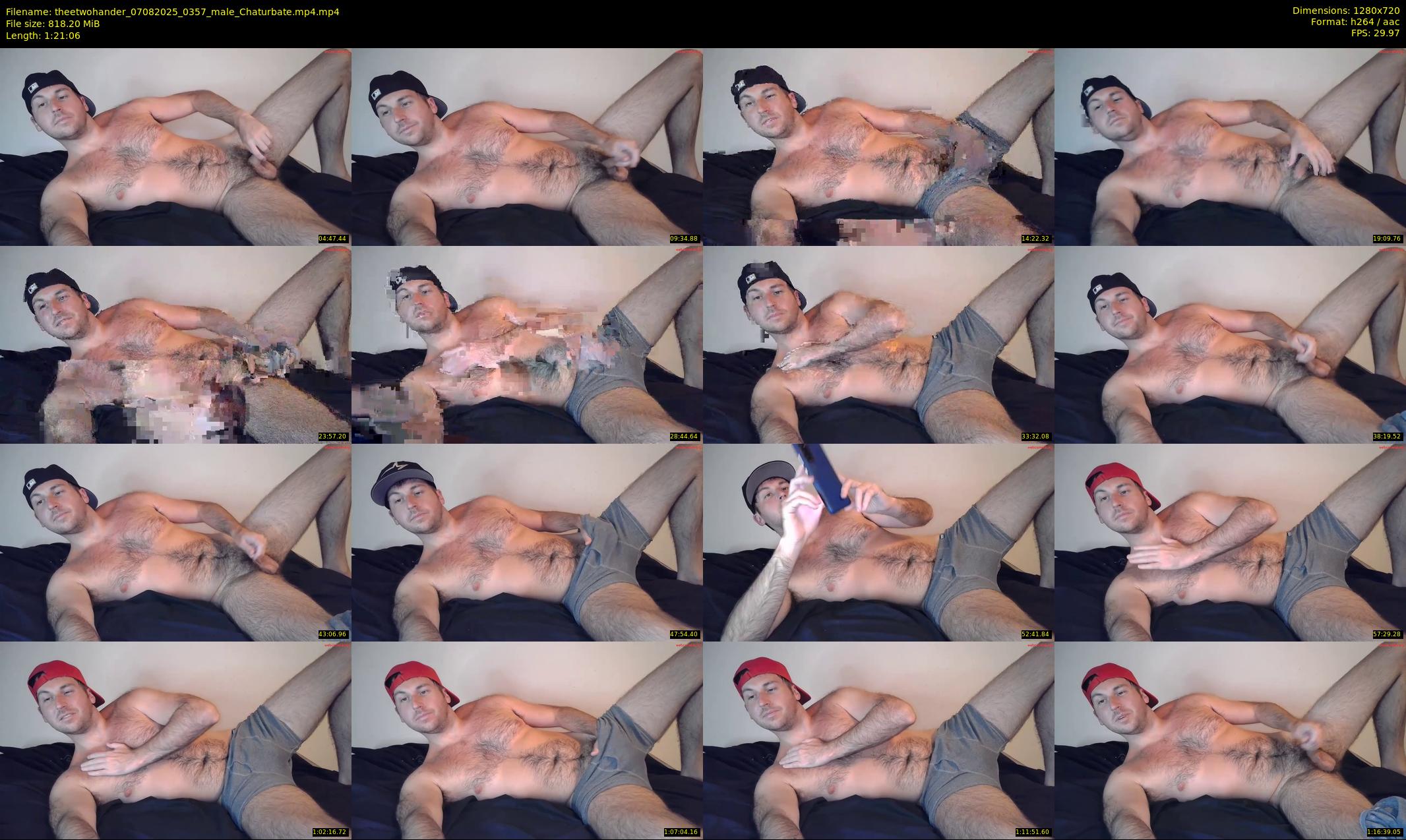 theetwohander — 82 minute Chaturbate male cam show recording, 720p, Aug 7, 2025