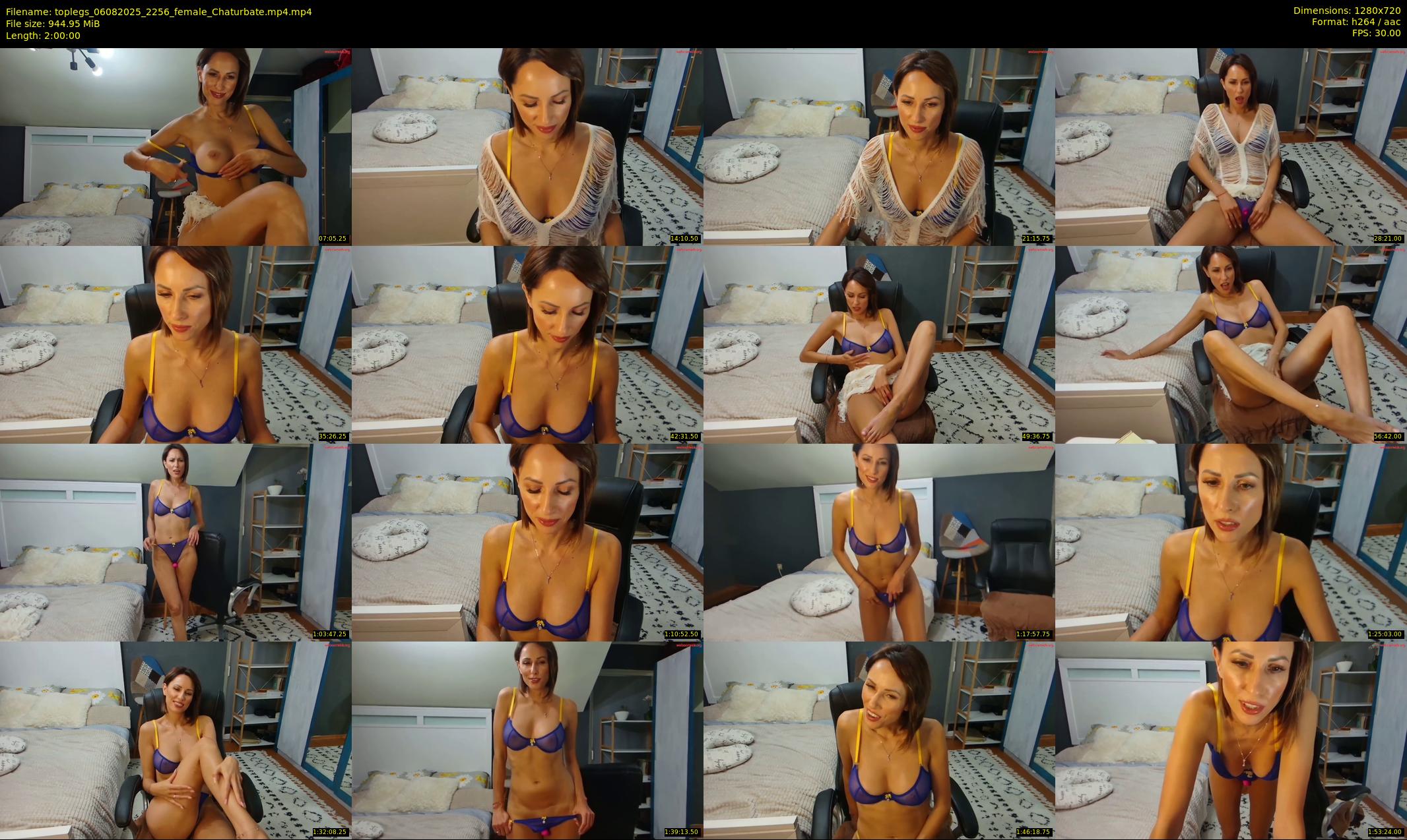 toplegs — 120 minute Chaturbate female cam show recording, 720p, Aug 6, 2025