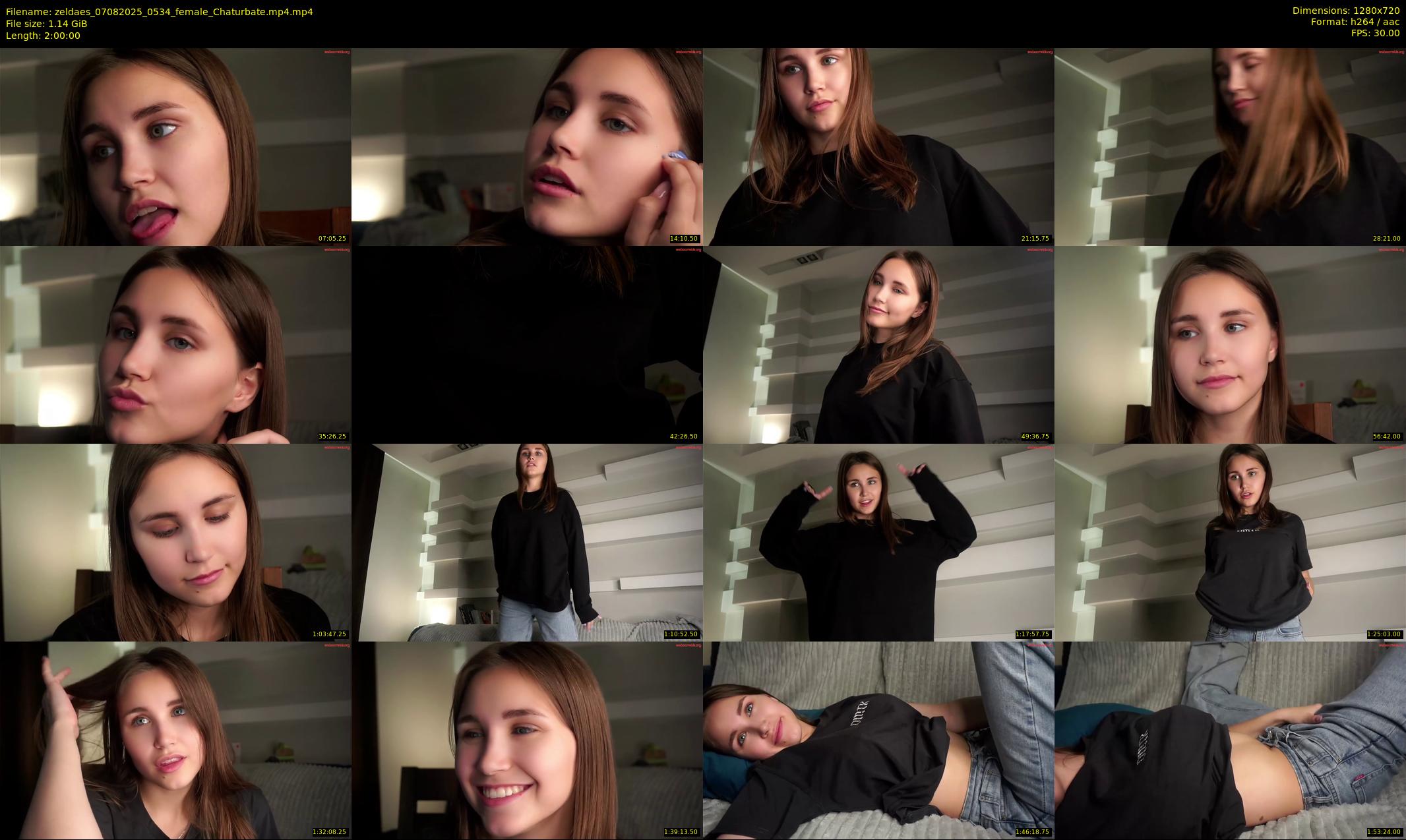 zeldaes — 120 minute Chaturbate female cam show recording, 720p, Aug 7, 2025