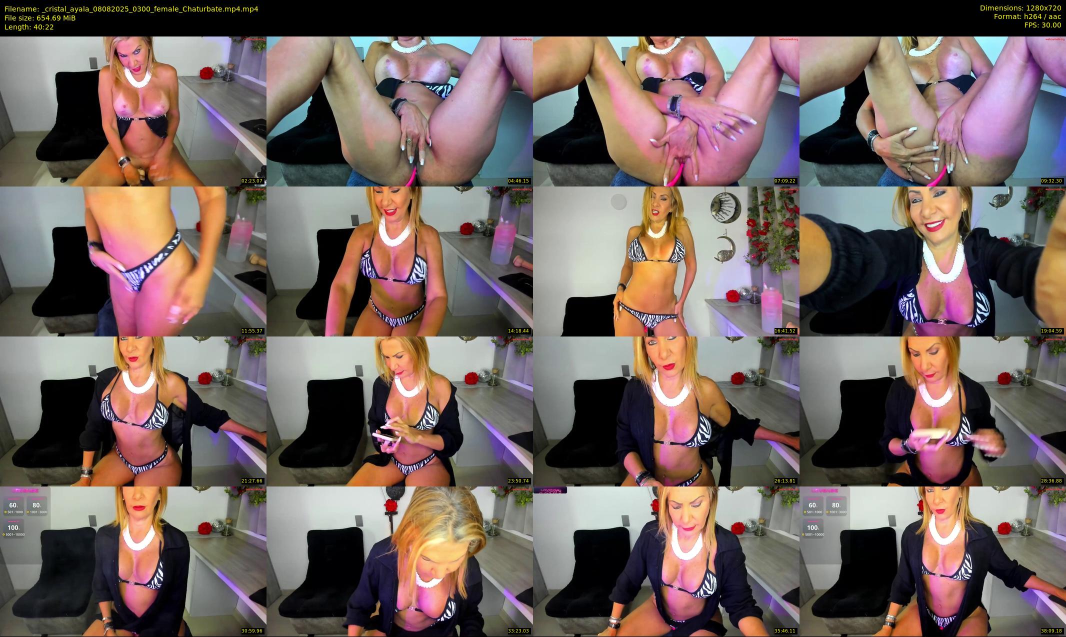 _cristal_ayala — 41 minute Chaturbate female cam show recording, 720p, Aug 8, 2025