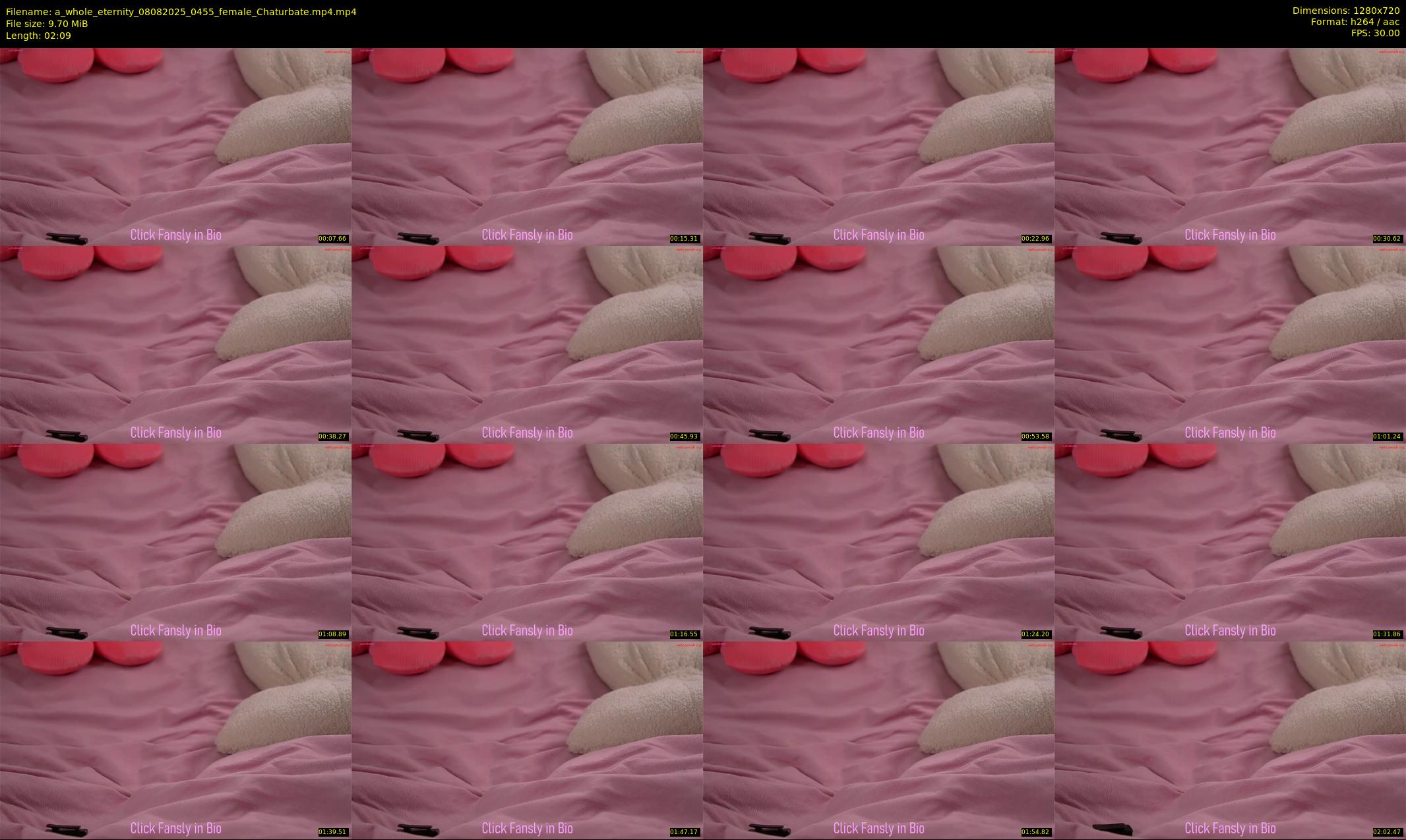 a_whole_eternity — 3 minute Chaturbate female cam show recording, 720p, Aug 8, 2025