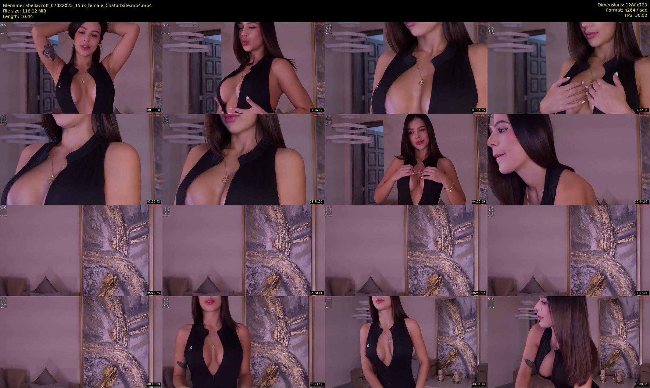 abellacroft — 11 minute Chaturbate female cam show recording, 720p, Aug 7, 2025