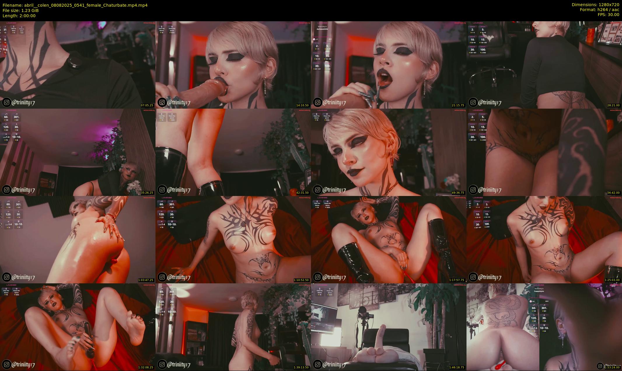 abril__colen — 120 minute Chaturbate female cam show recording, 720p, Aug 8, 2025