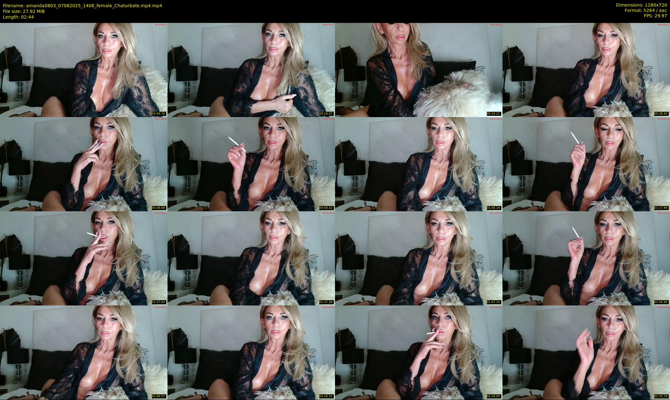 amanda0803 — 3 minute Chaturbate female cam show recording, 720p, Aug 7, 2025