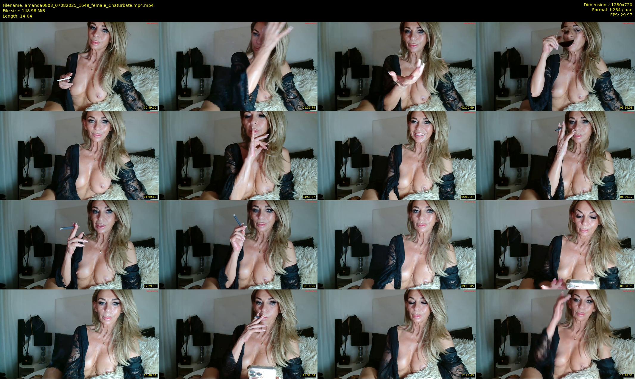 amanda0803 — 15 minute Chaturbate female cam show recording, 720p, Aug 7, 2025