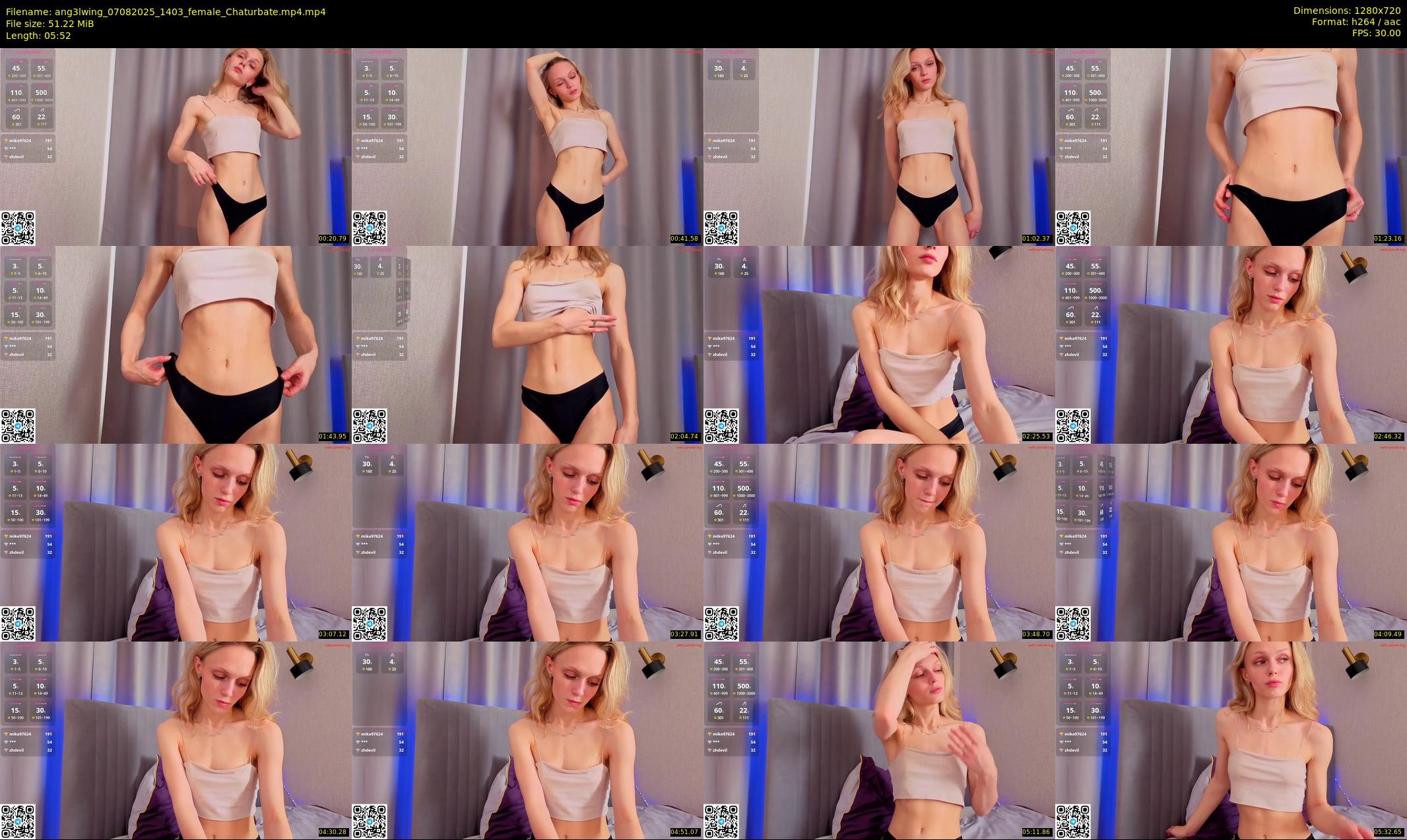 ang3lwing — 6 minute Chaturbate female cam show recording, 720p, Aug 7, 2025