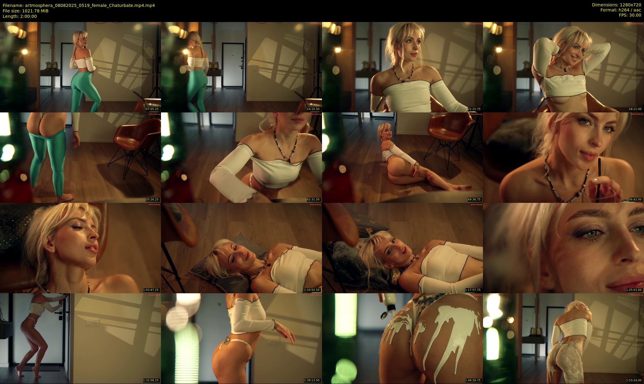 artmosphera — 120 minute Chaturbate female cam show recording, 720p, Aug 8, 2025