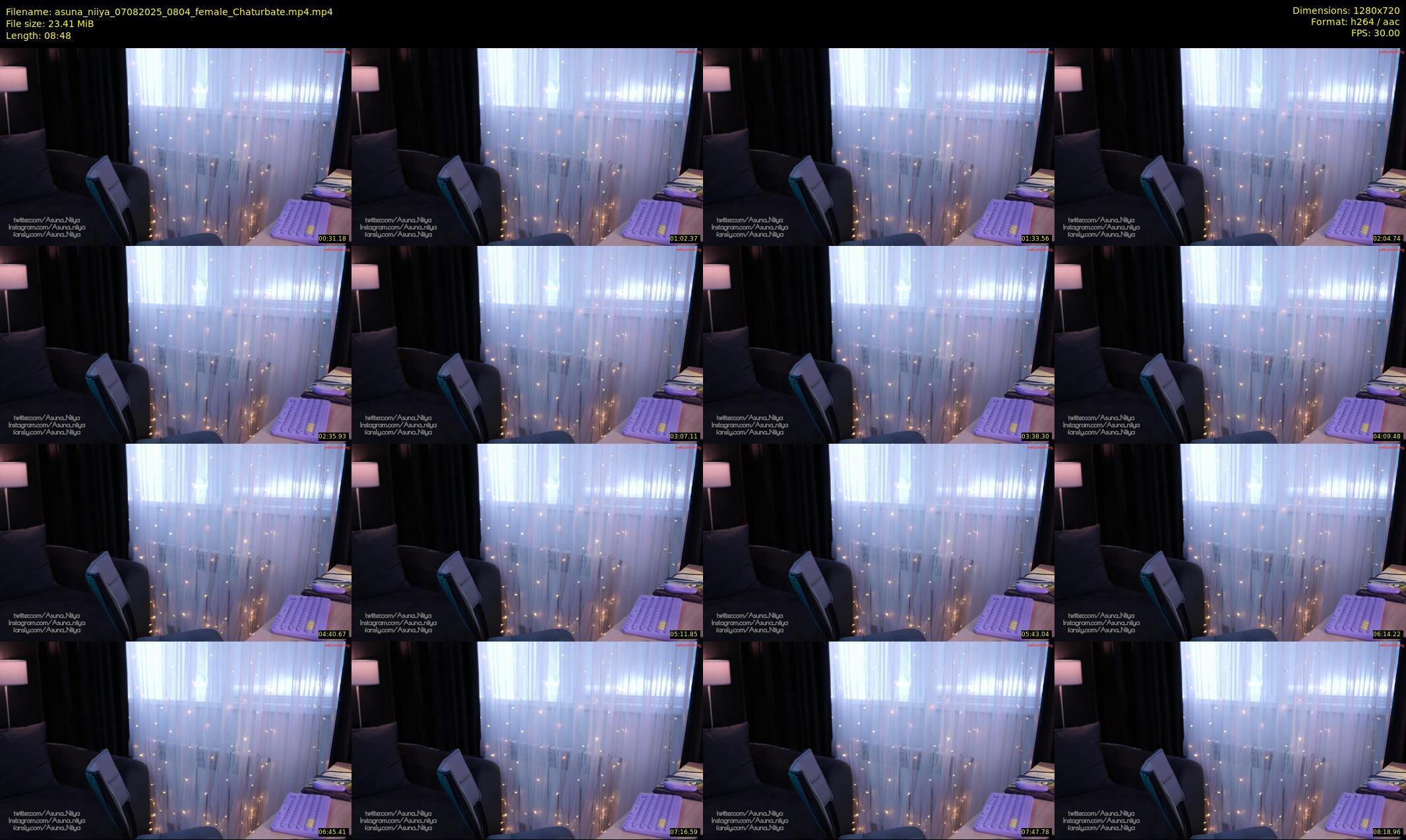asuna_niiya — 9 minute Chaturbate couple cam show recording, 720p, Aug 7, 2025