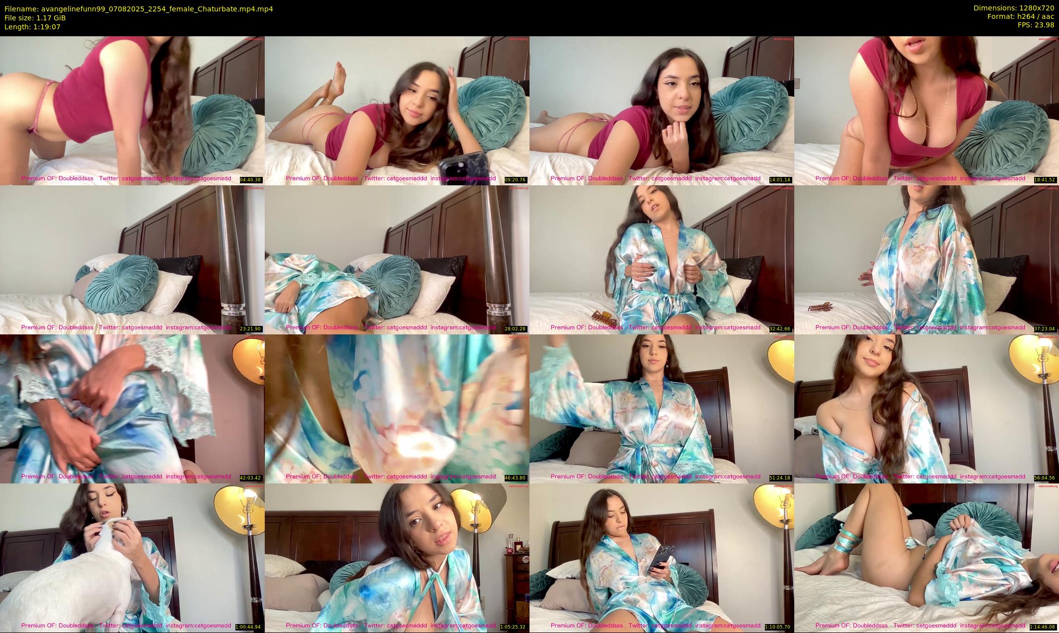 avangelinefunn99 — 80 minute Chaturbate female cam show recording, 720p, Aug 7, 2025
