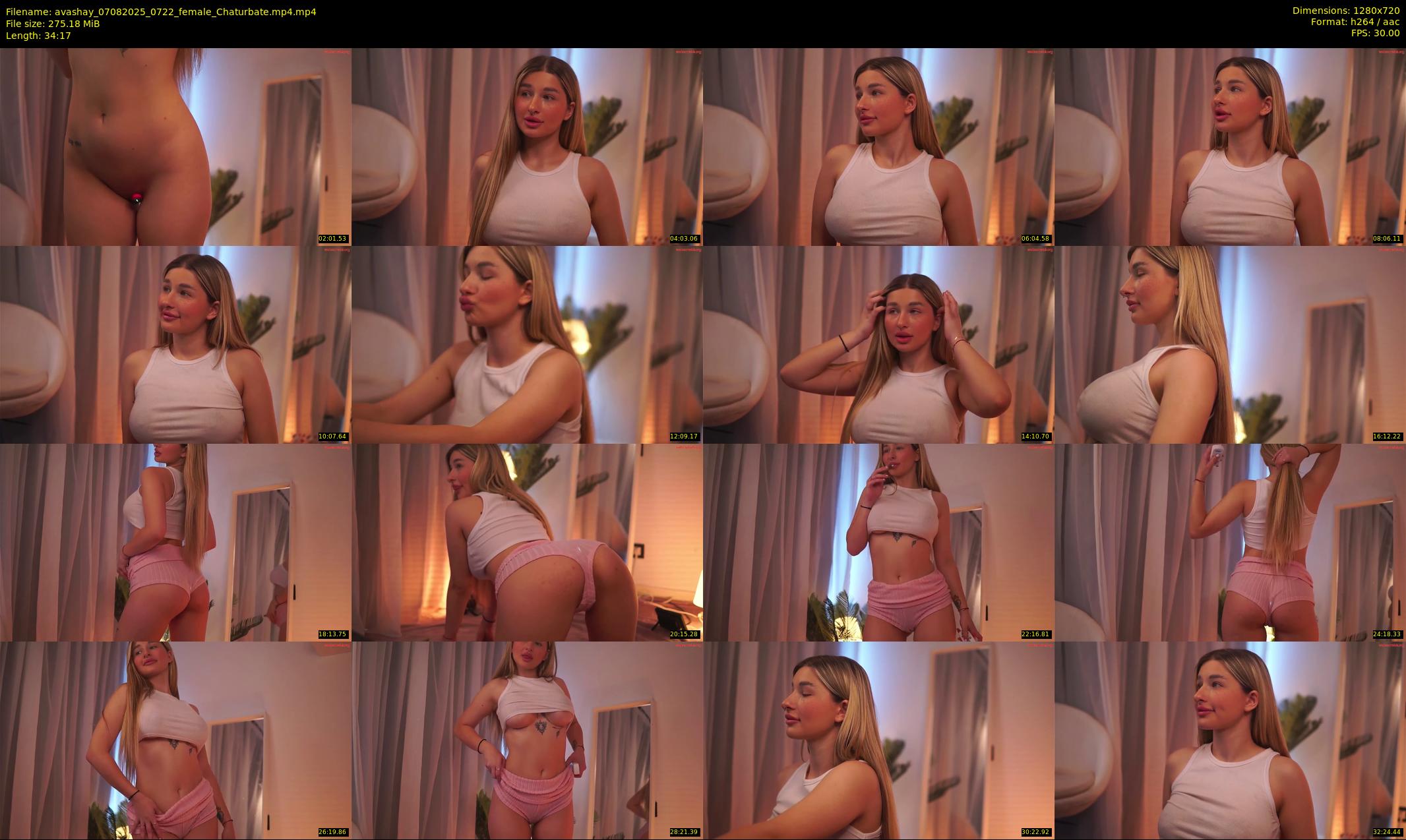 avashay — 35 minute Chaturbate female cam show recording, 720p, Aug 7, 2025