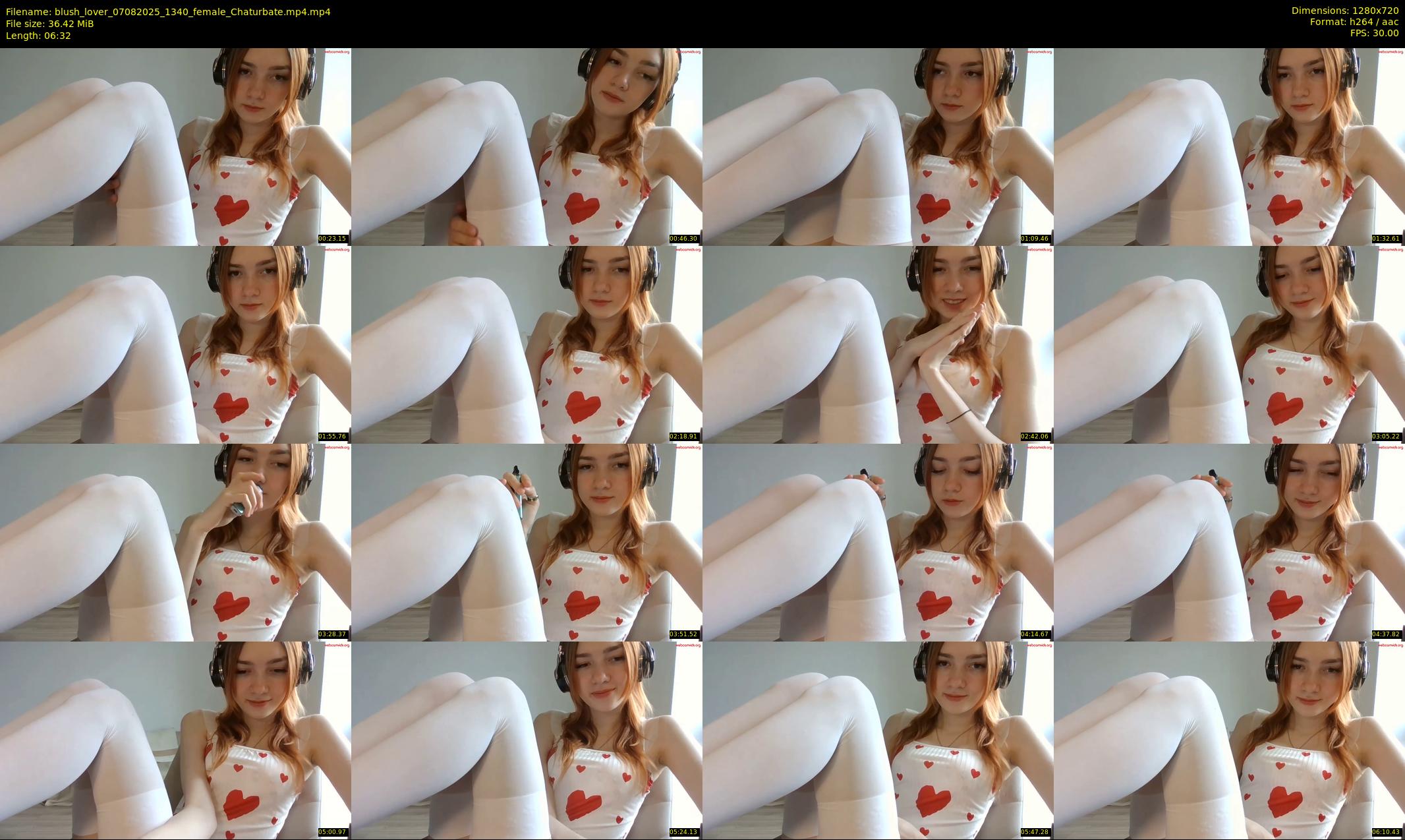 blush_lover — 7 minute Chaturbate female cam show recording, 720p, Aug 7, 2025