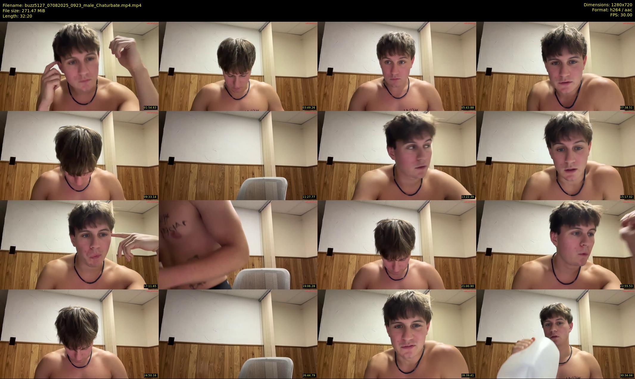buzz5127 — 33 minute Chaturbate male cam show recording, 720p, Aug 7, 2025