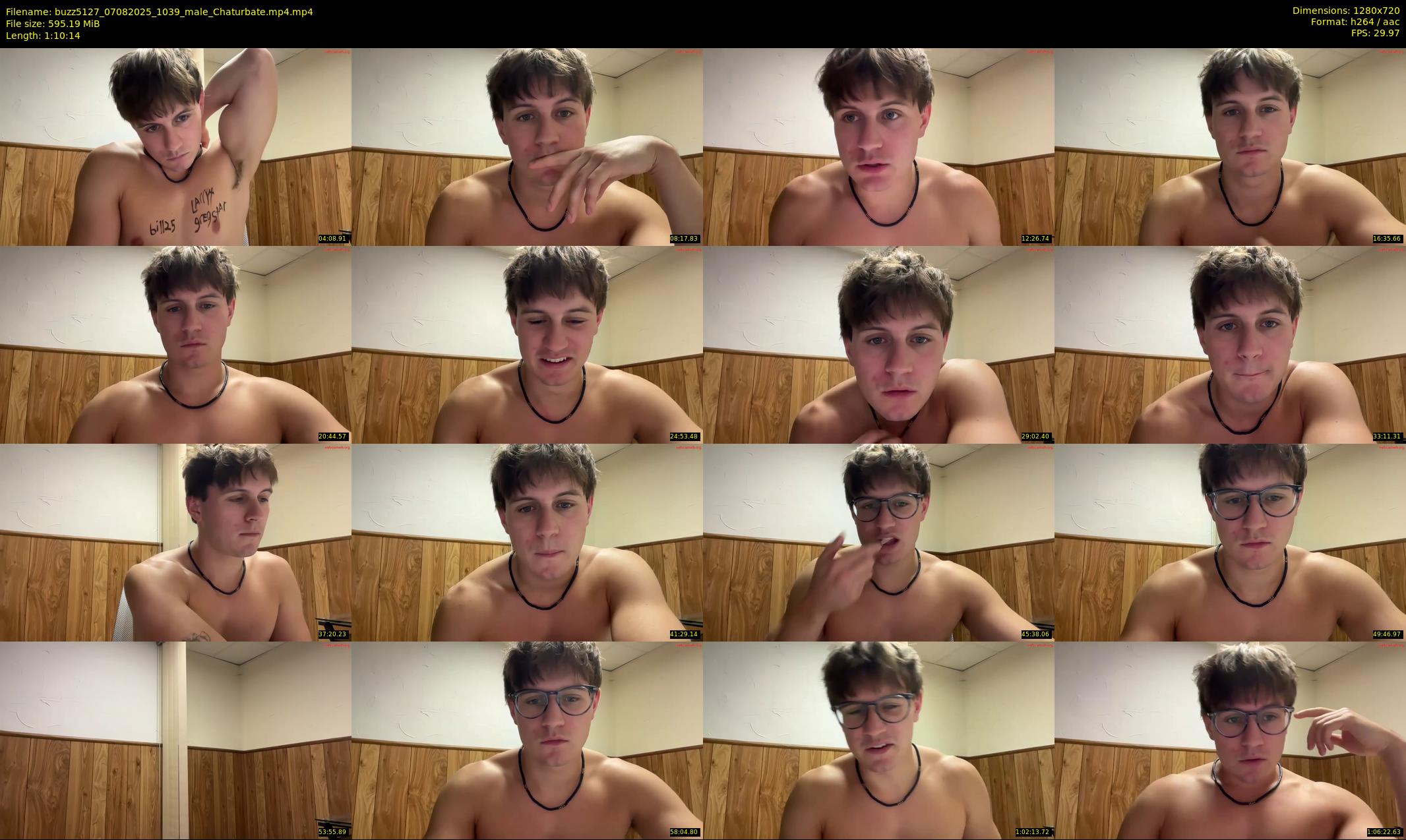 buzz5127 — 71 minute Chaturbate male cam show recording, 720p, Aug 7, 2025