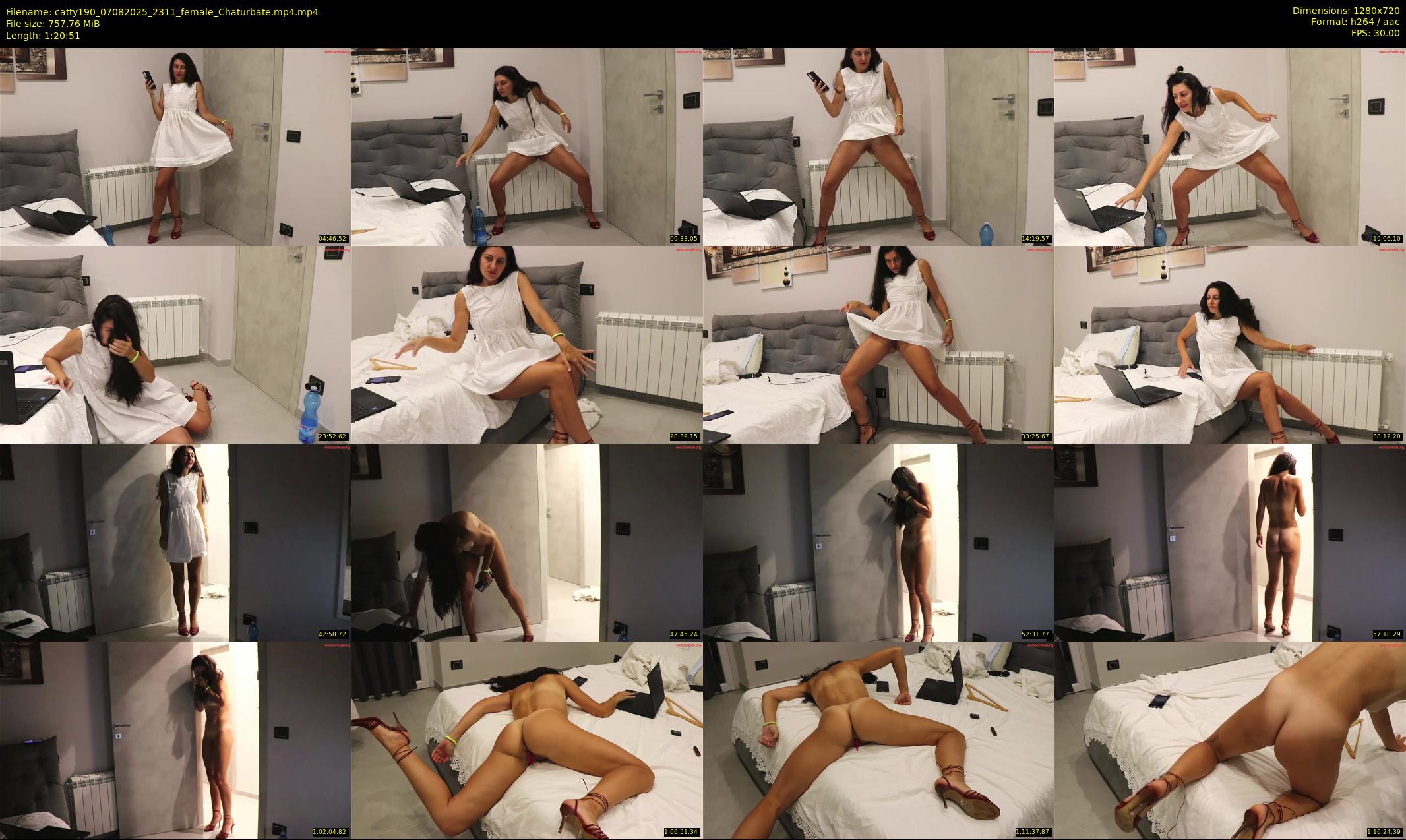 catty190 — 81 minute Chaturbate female cam show recording, 720p, Aug 7, 2025