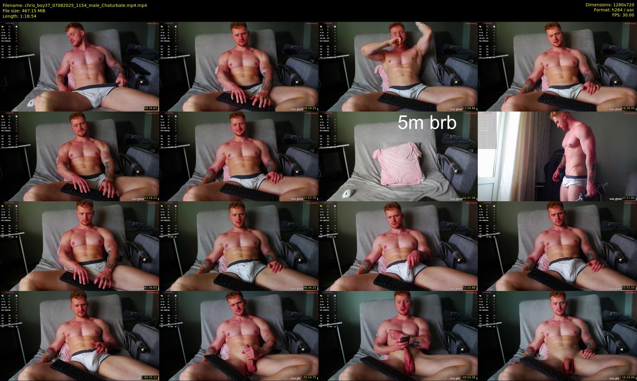 chris_boy37 — 79 minute Chaturbate male cam show recording, 720p, Aug 7, 2025