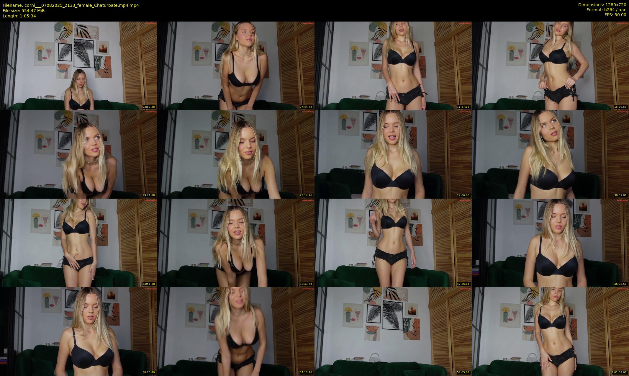 corni__ — 66 minute Chaturbate female cam show recording, 720p, Aug 7, 2025