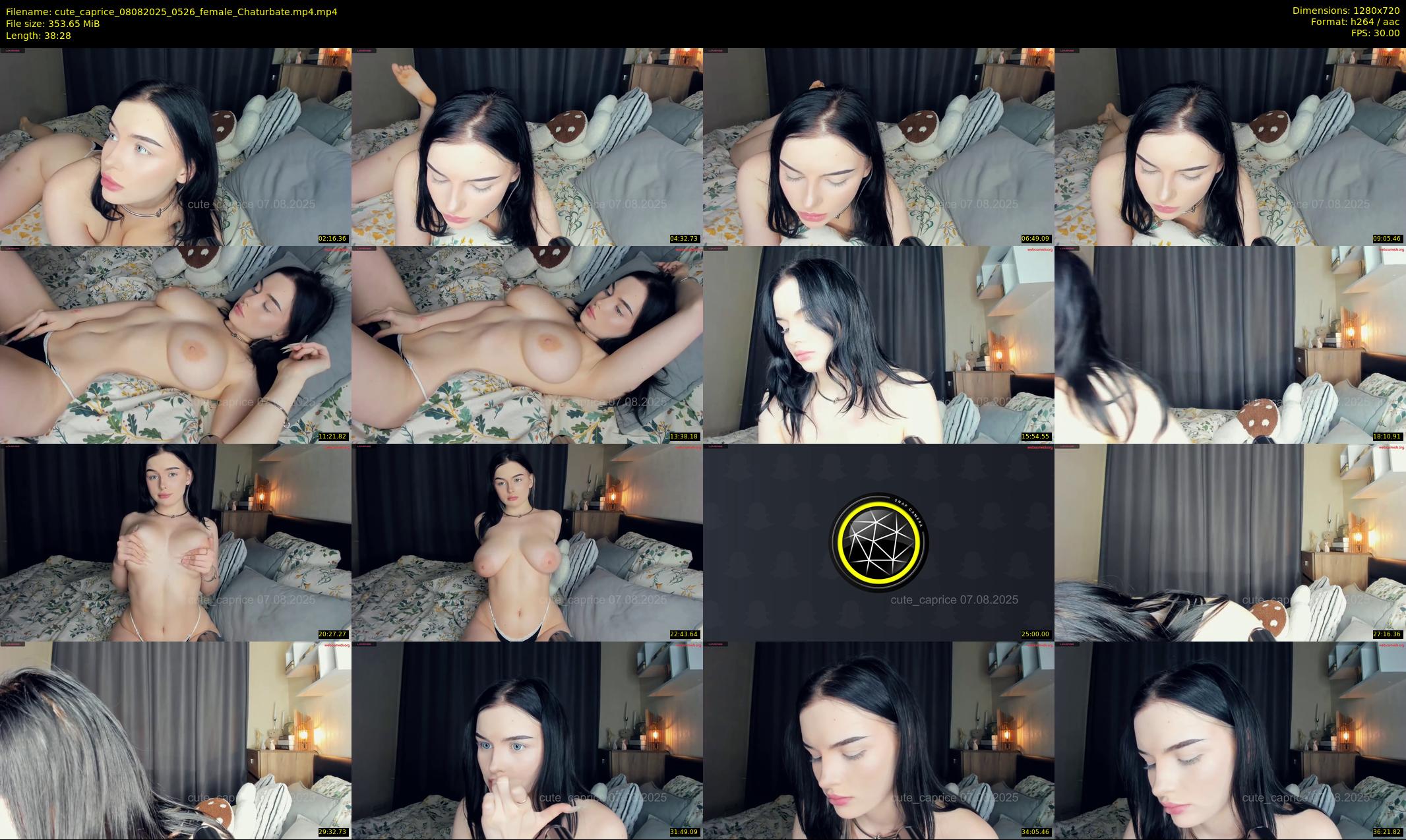 cute_caprice — 39 minute Chaturbate female cam show recording, 720p, Aug 8, 2025