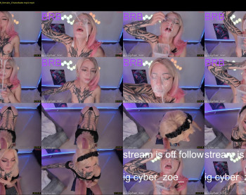 cyberzoe — 87 minute Chaturbate female cam show recording, 720p, Aug 7, 2025