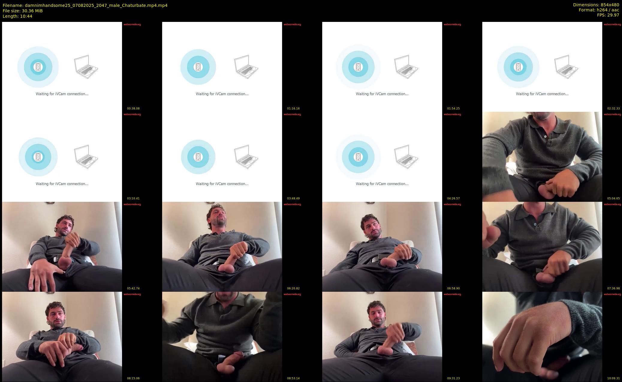 damnimhandsome25 — 11 minute Chaturbate male cam show recording, 480p, Aug 7, 2025