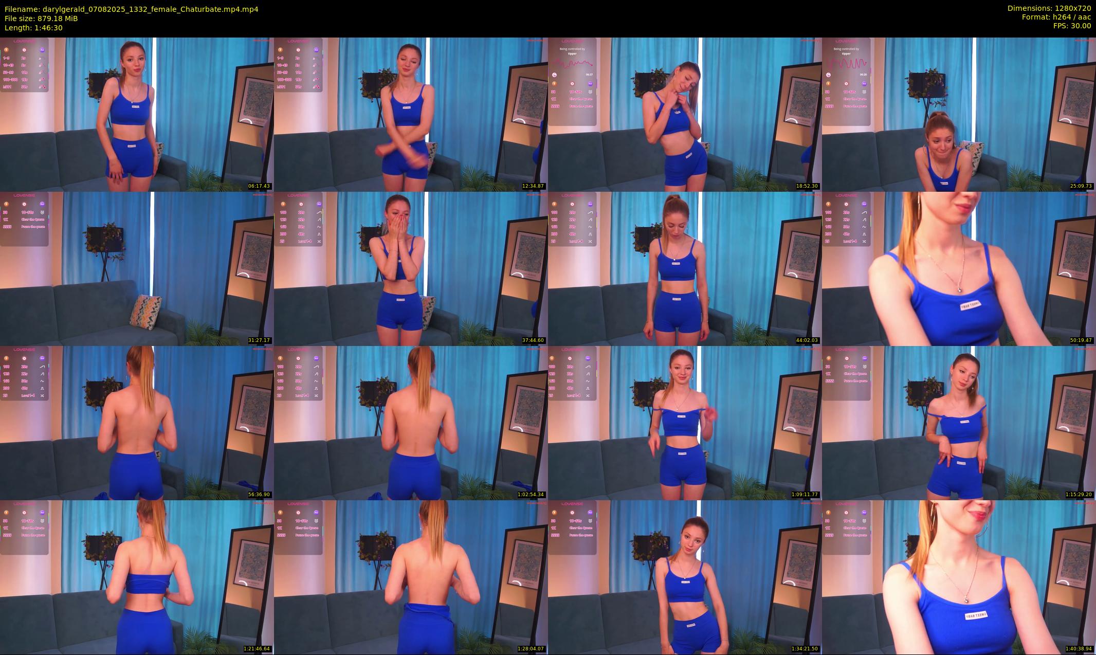 darylgerald — 107 minute Chaturbate female cam show recording, 720p, Aug 7, 2025