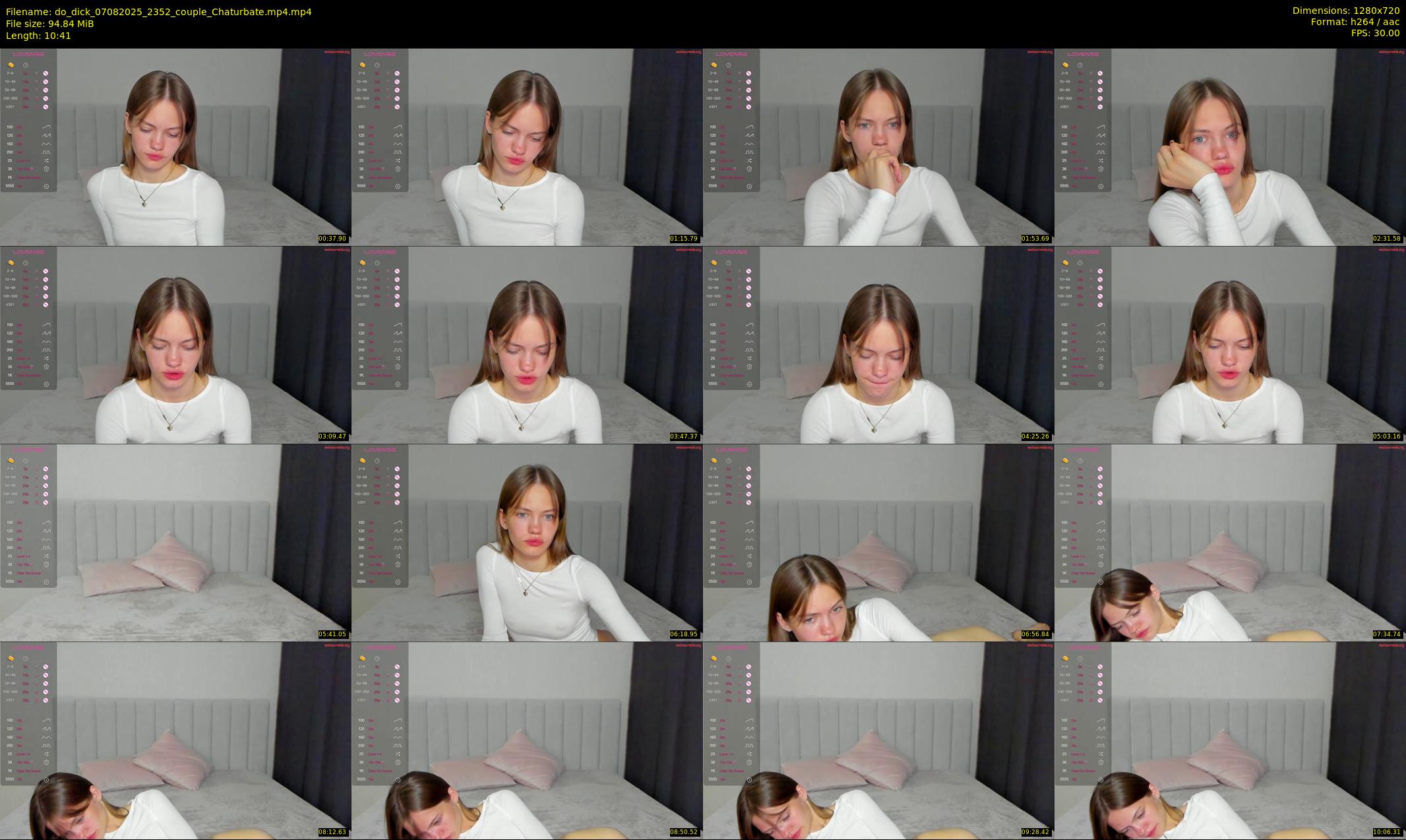 do_dick — 11 minute Chaturbate couple cam show recording, 720p, Aug 7, 2025