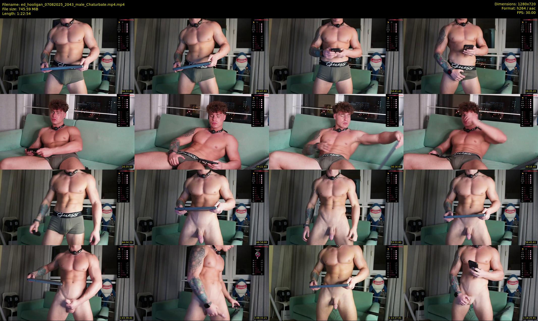 ed_hooligan — 83 minute Chaturbate male cam show recording, 720p, Aug 7, 2025