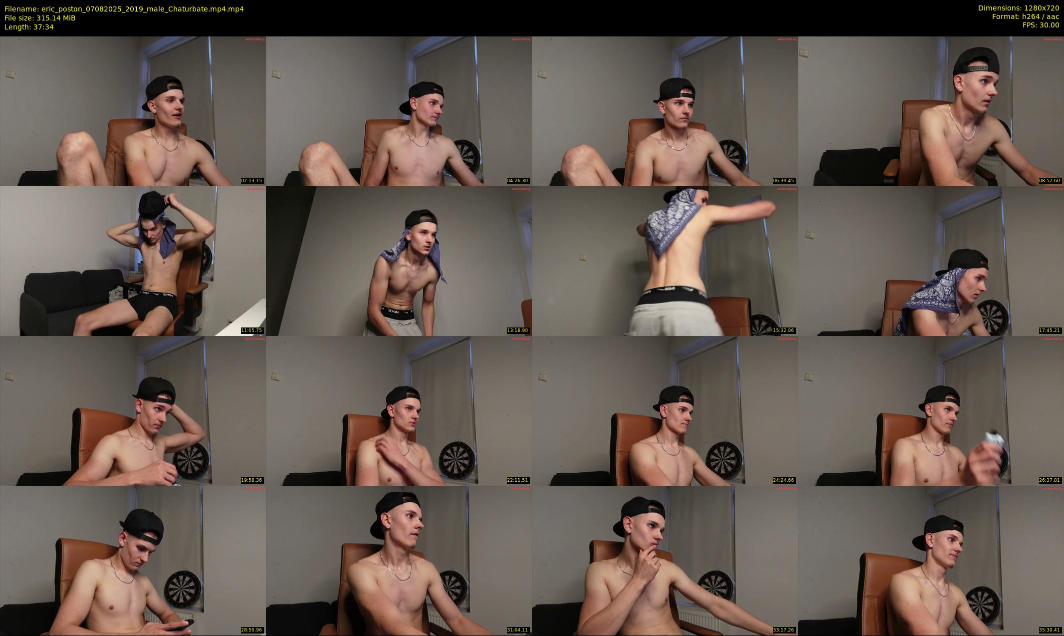 eric_poston — 38 minute Chaturbate male cam show recording, 720p, Aug 7, 2025