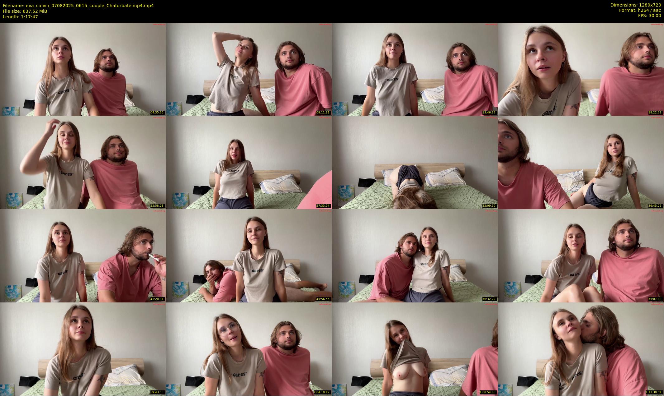 eva_calvin — 78 minute Chaturbate couple cam show recording, 720p, Aug 7, 2025