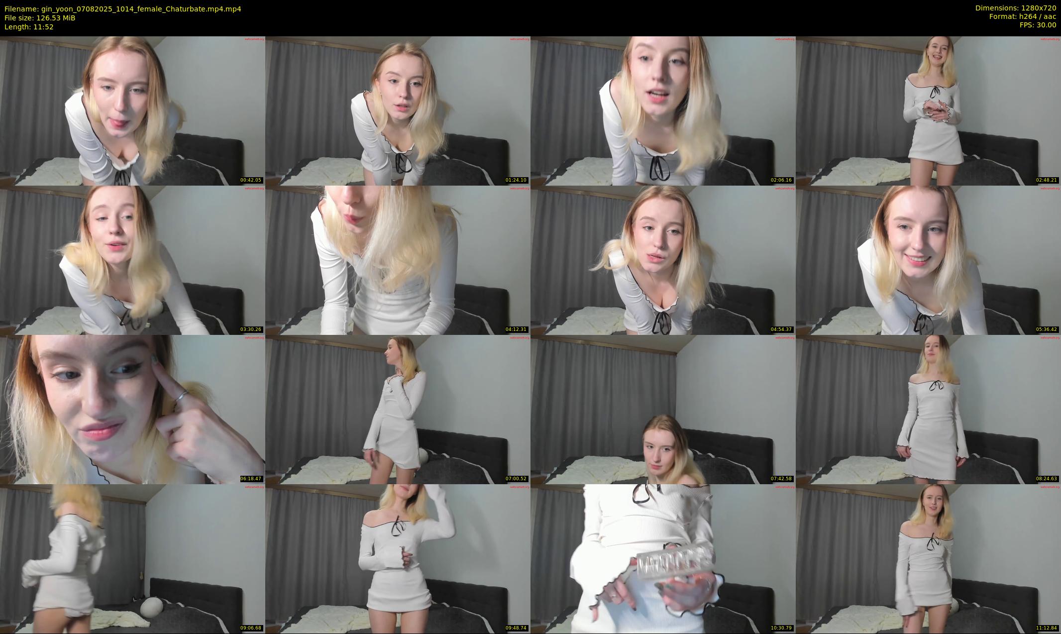 gin_yoon — 12 minute Chaturbate female cam show recording, 720p, Aug 7, 2025