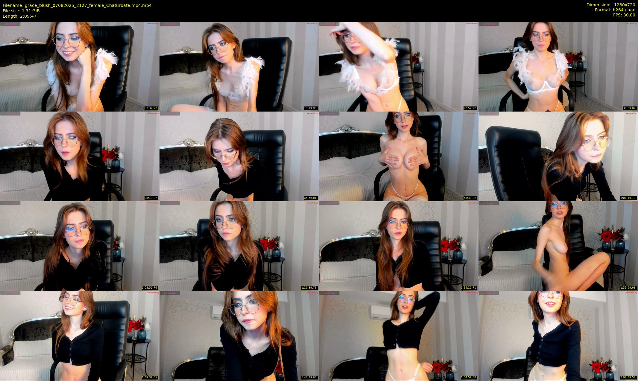 grace_blush — 130 minute Chaturbate female cam show recording, 720p, Aug 7, 2025