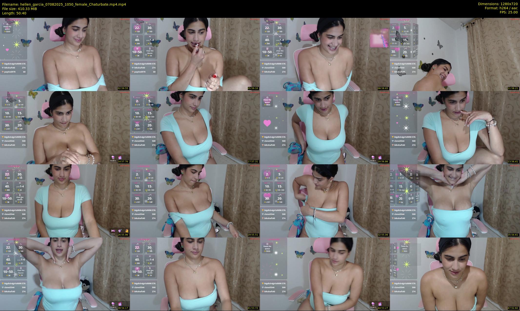 hellen_garcia — 51 minute Chaturbate female cam show recording, 720p, Aug 7, 2025