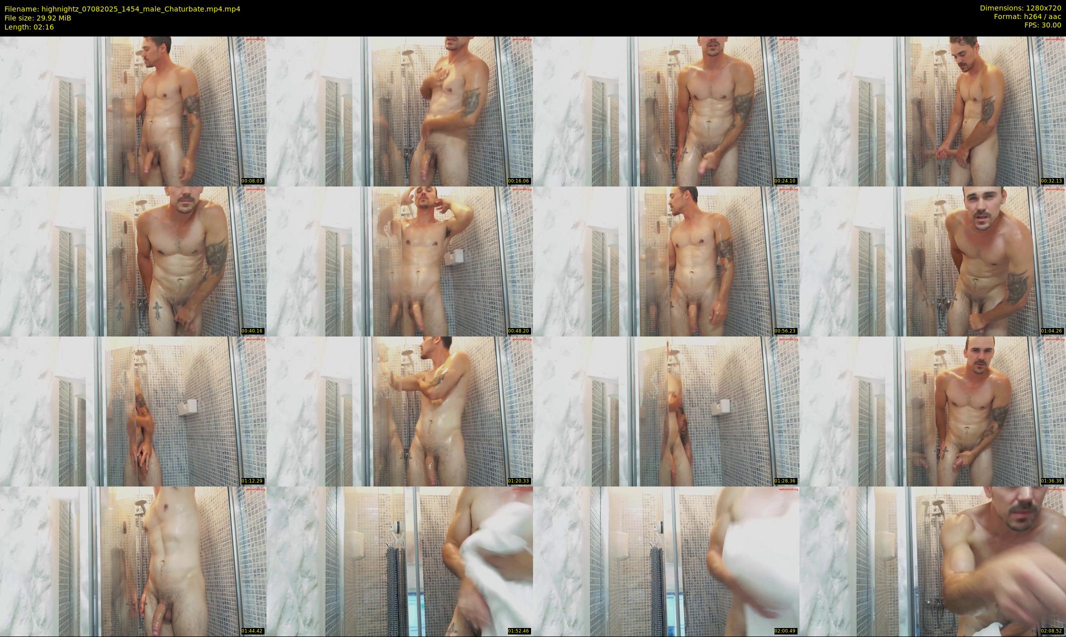 highnightz — 3 minute Chaturbate male cam show recording, 720p, Aug 7, 2025