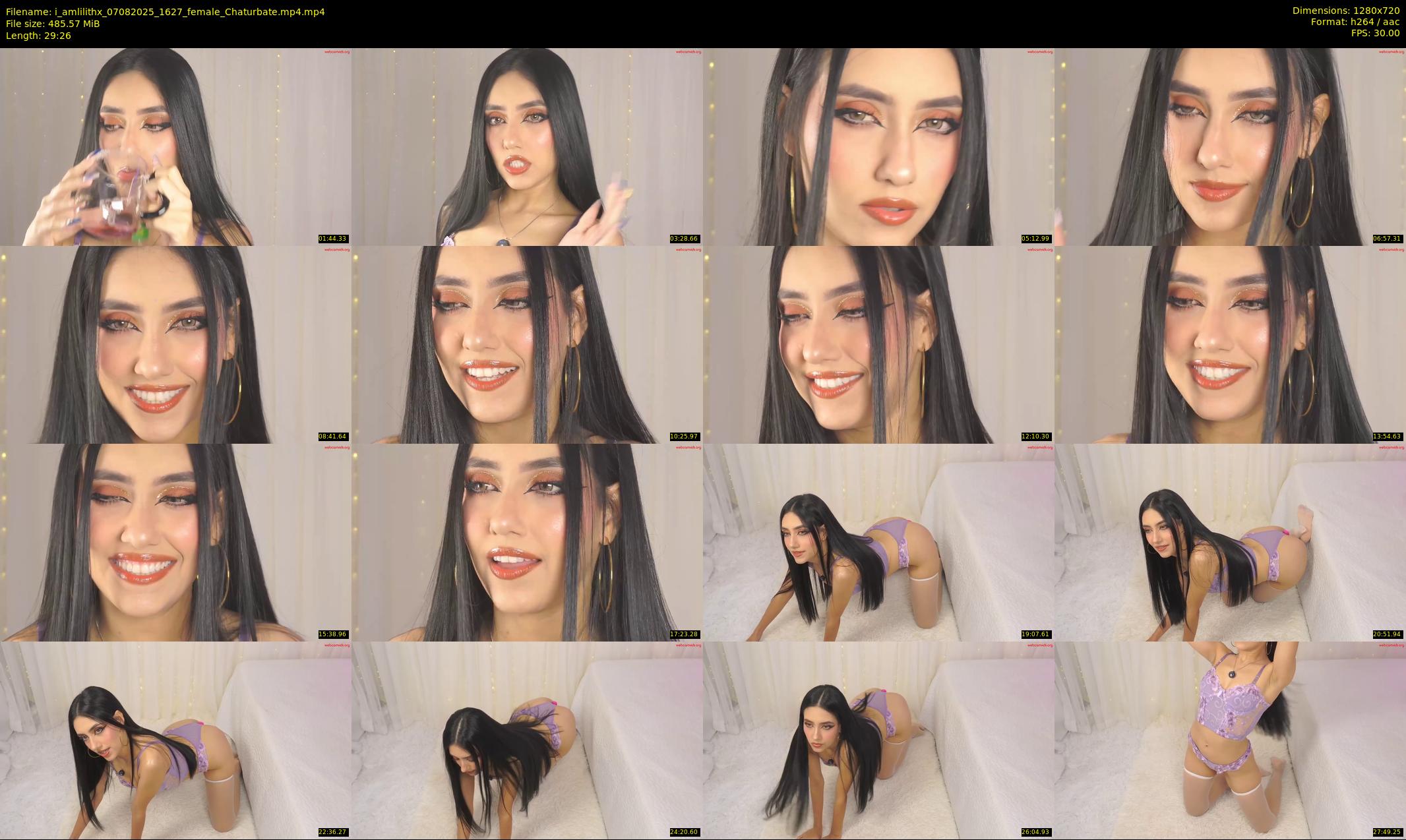 i_amlilithx — 30 minute Chaturbate female cam show recording, 720p, Aug 7, 2025