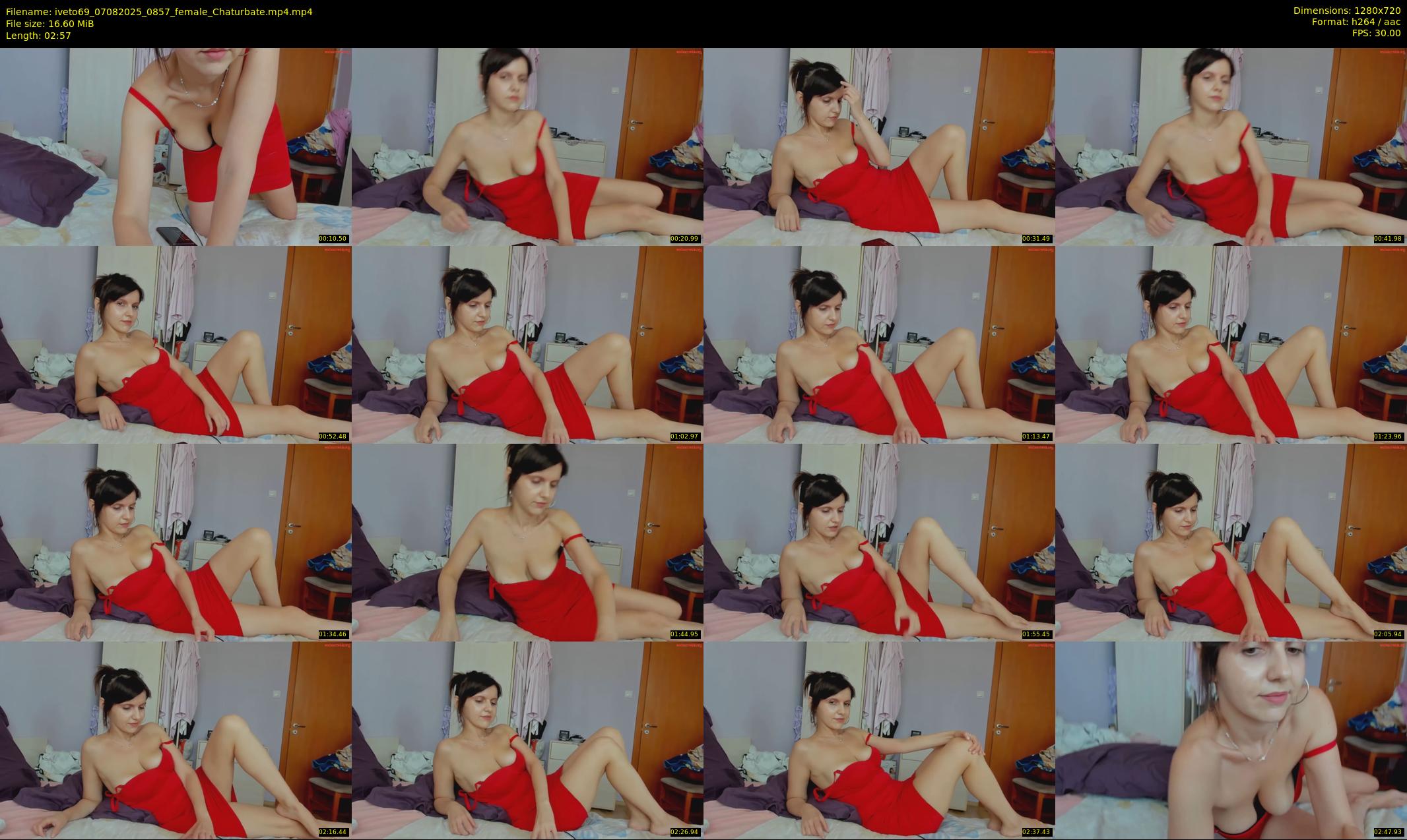 iveto69 — 3 minute Chaturbate female cam show recording, 720p, Aug 7, 2025