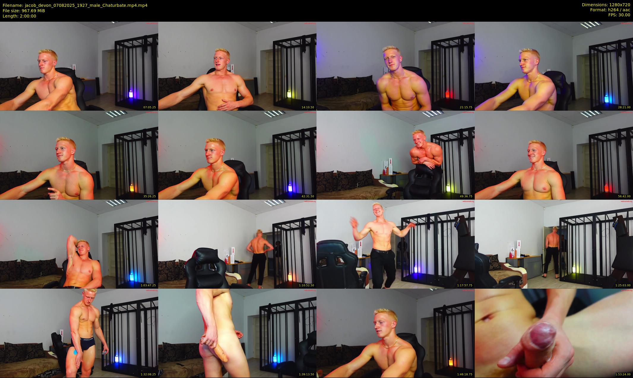 jacob_devon — 120 minute Chaturbate male cam show recording, 720p, Aug 7, 2025