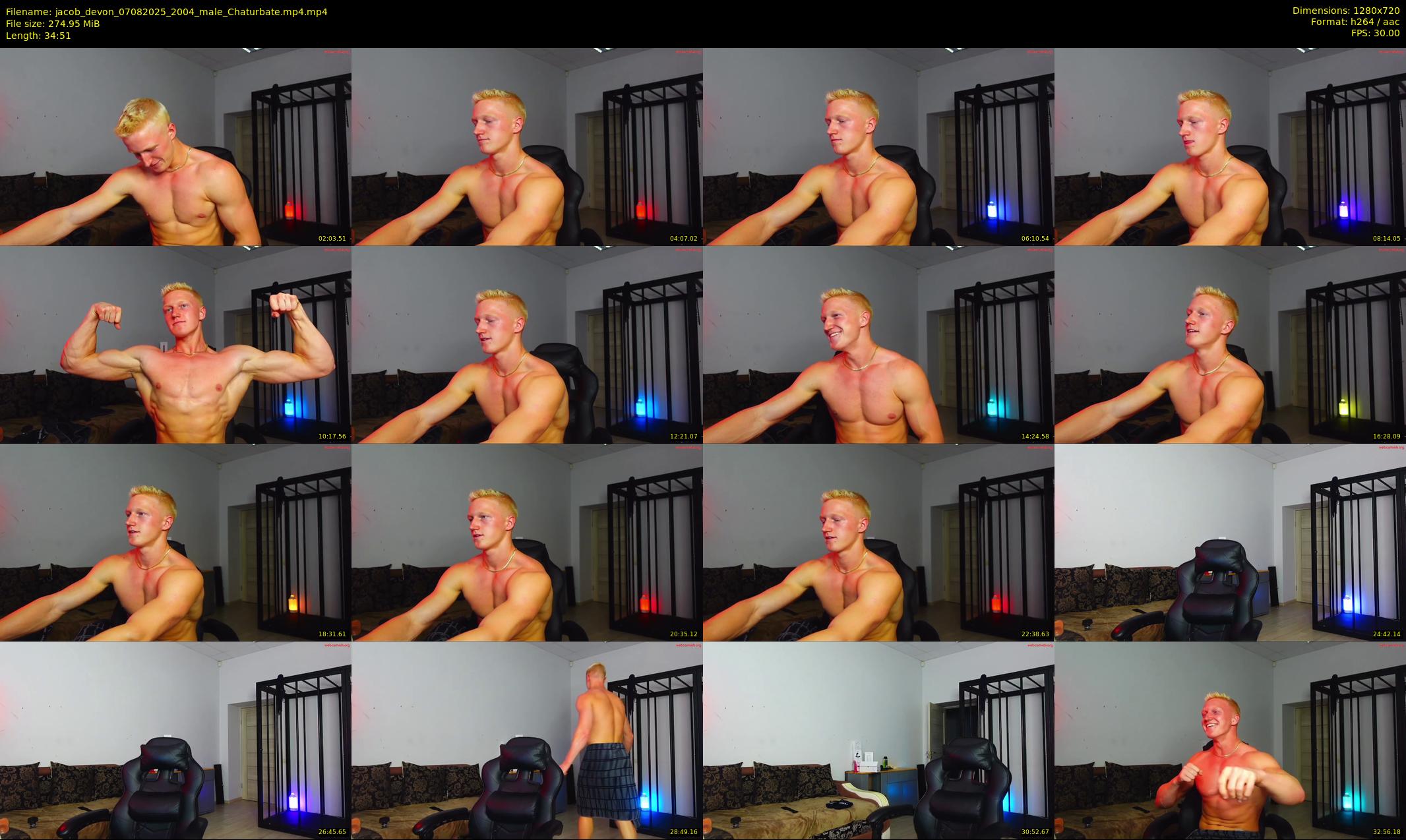 jacob_devon — 35 minute Chaturbate male cam show recording, 720p, Aug 7, 2025