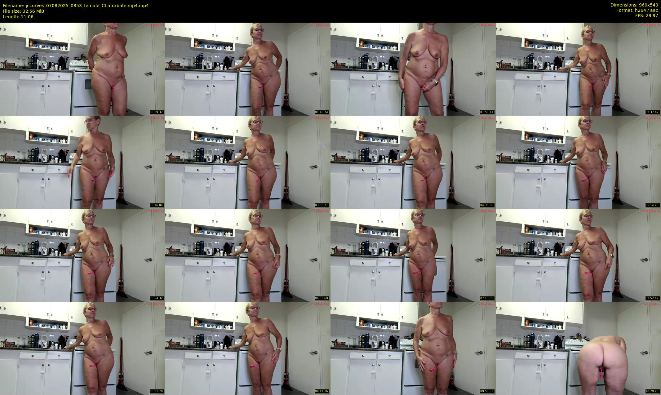 jccurves — 12 minute Chaturbate female cam show recording, 480p, Aug 7, 2025