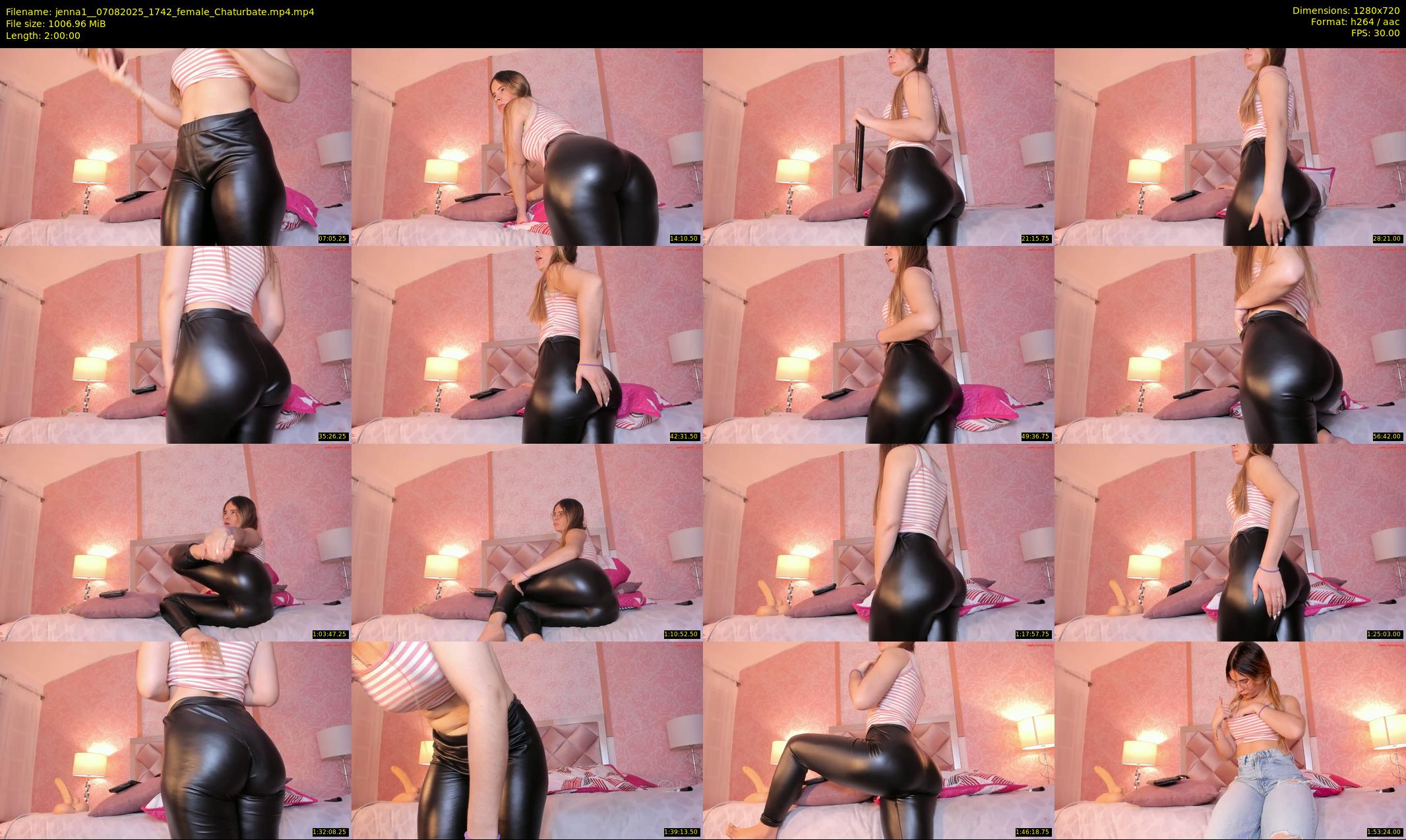 jenna1_ — 120 minute Chaturbate female cam show recording, 720p, Aug 7, 2025
