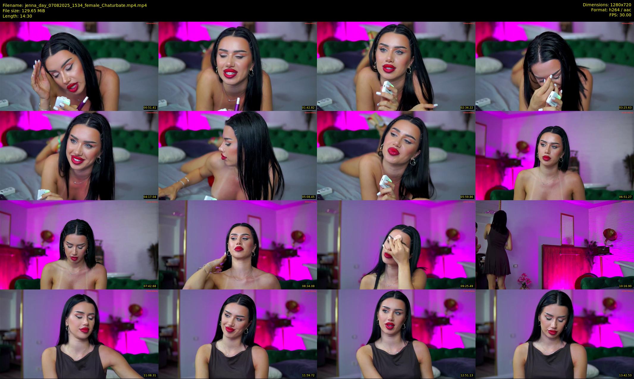 jenna_day — 15 minute Chaturbate female cam show recording, 720p, Aug 7, 2025
