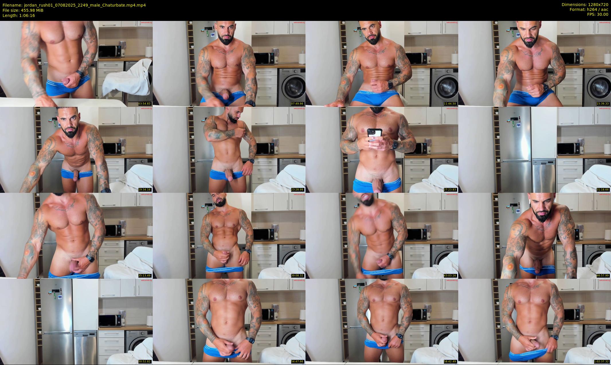jordan_rush01 — 67 minute Chaturbate male cam show recording, 720p, Aug 7, 2025