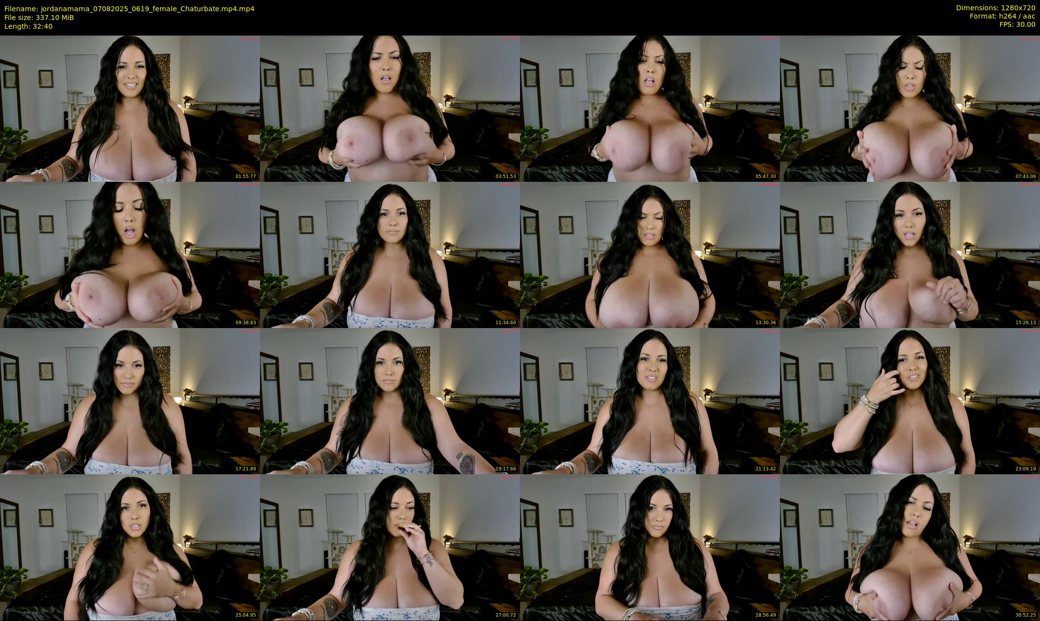 jordanamama — 33 minute Chaturbate couple cam show recording, 720p, Aug 7, 2025