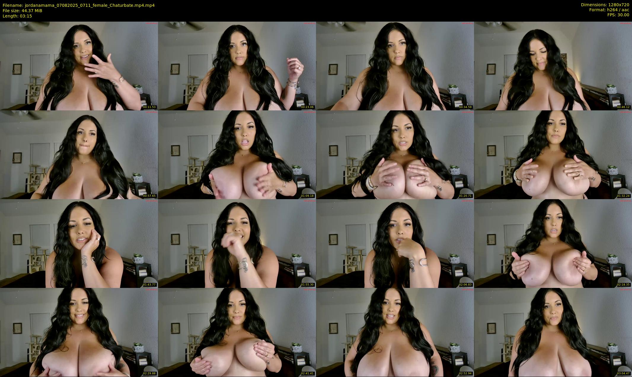 jordanamama — 4 minute Chaturbate couple cam show recording, 720p, Aug 7, 2025