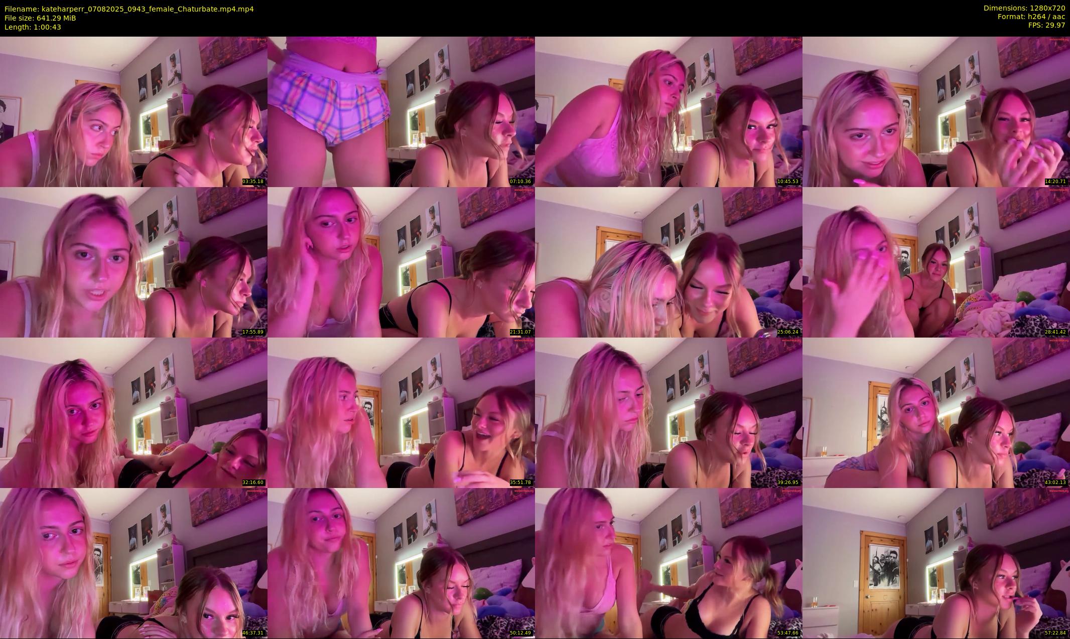 kateharperr — 61 minute Chaturbate female cam show recording, 720p, Aug 7, 2025
