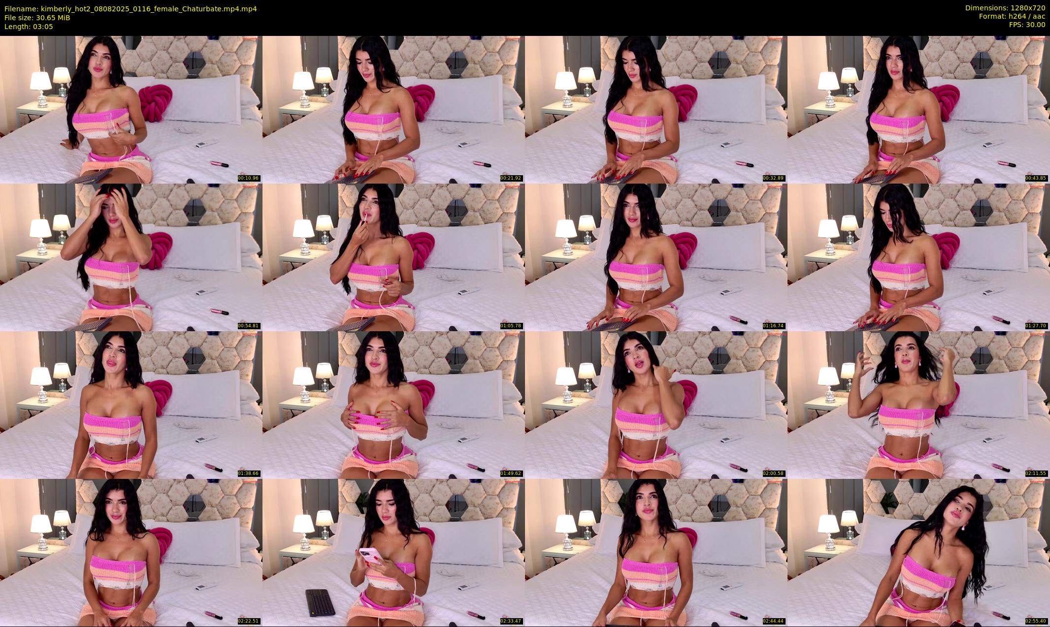 kimberly_hot2 — 4 minute Chaturbate female cam show recording, 720p, Aug 8, 2025