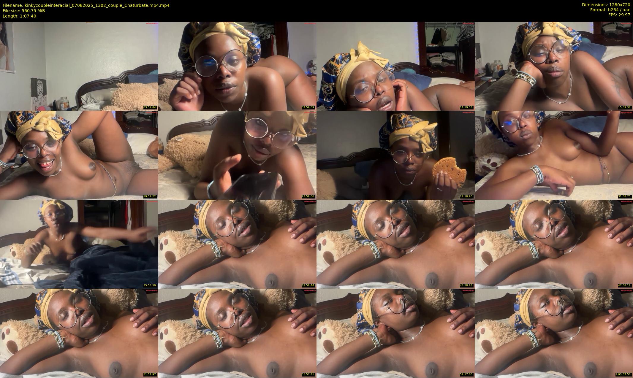 kinkycoupleinteracial — 68 minute Chaturbate couple cam show recording, 720p, Aug 7, 2025