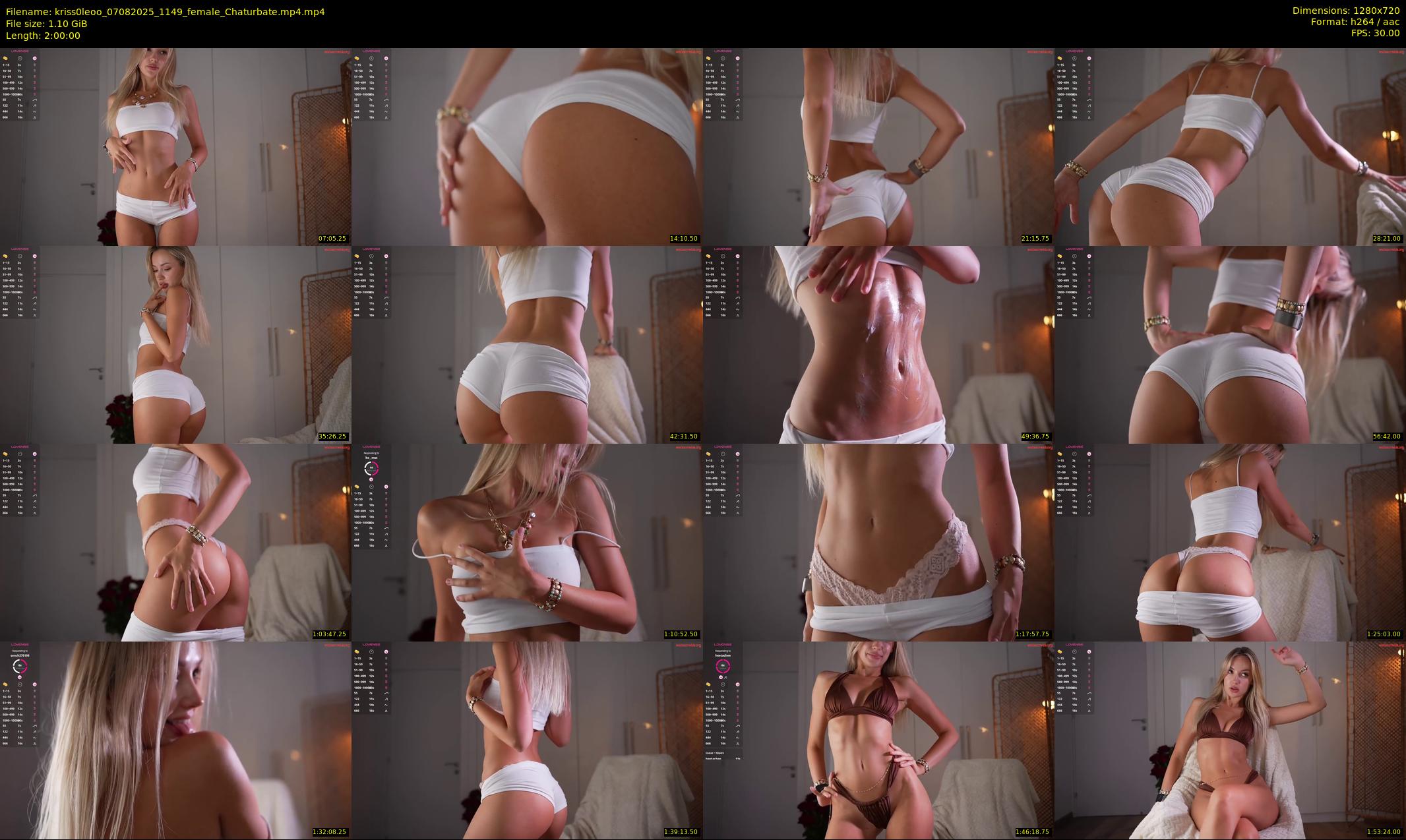 kriss0leoo — 120 minute Chaturbate couple cam show recording, 720p, Aug 7, 2025