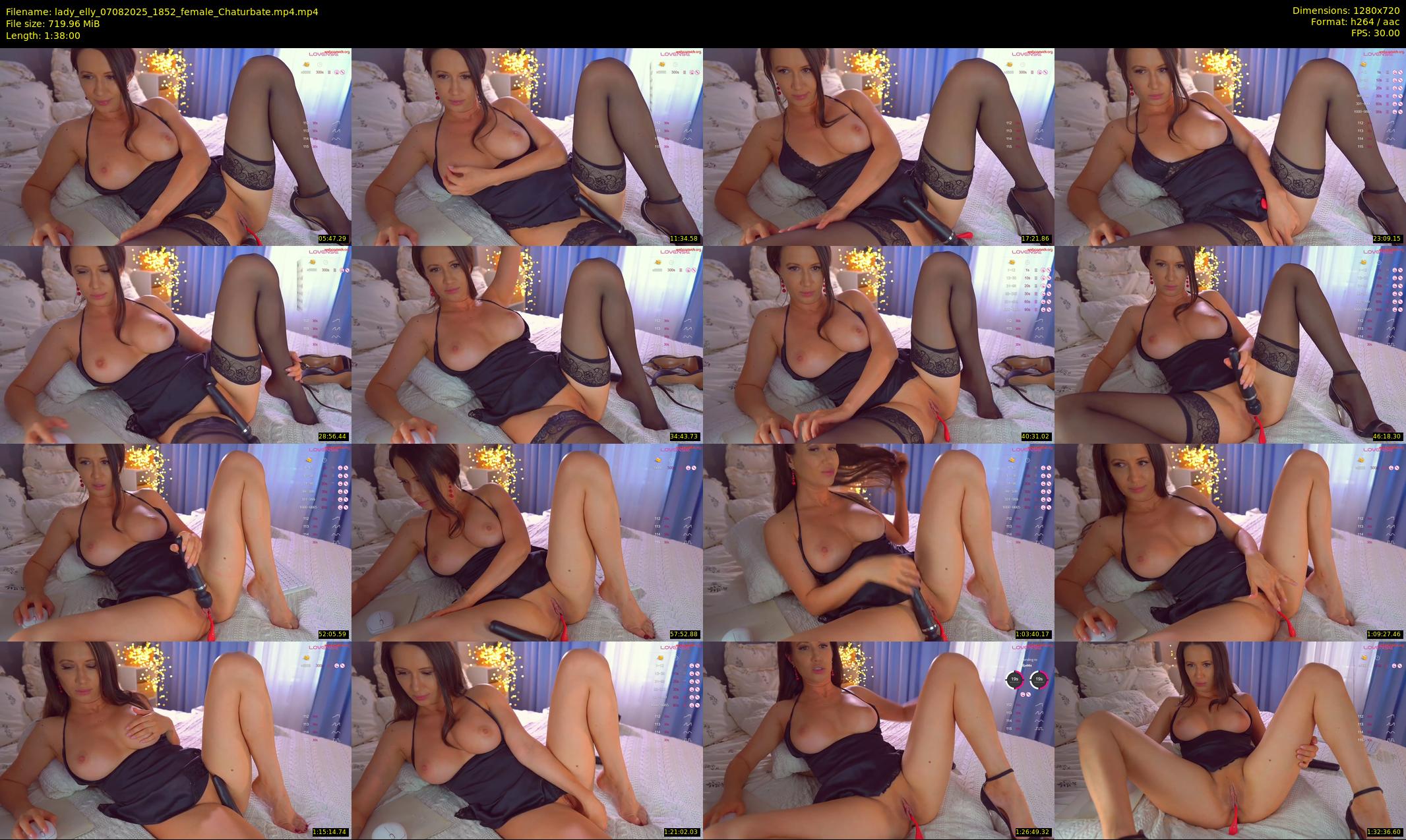 lady_elly — 98 minute Chaturbate female cam show recording, 720p, Aug 7, 2025