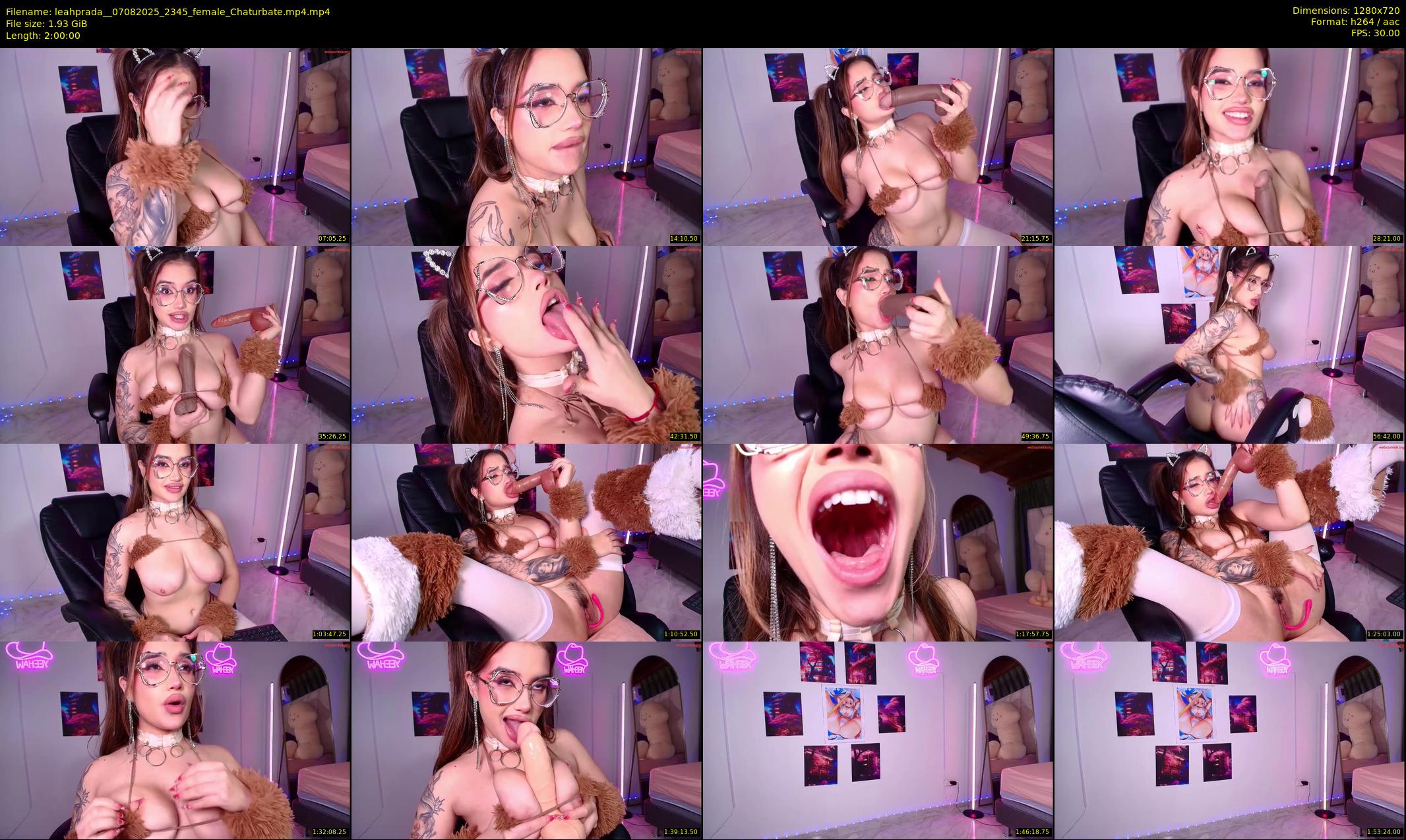leahprada_ — 120 minute Chaturbate female cam show recording, 720p, Aug 7, 2025