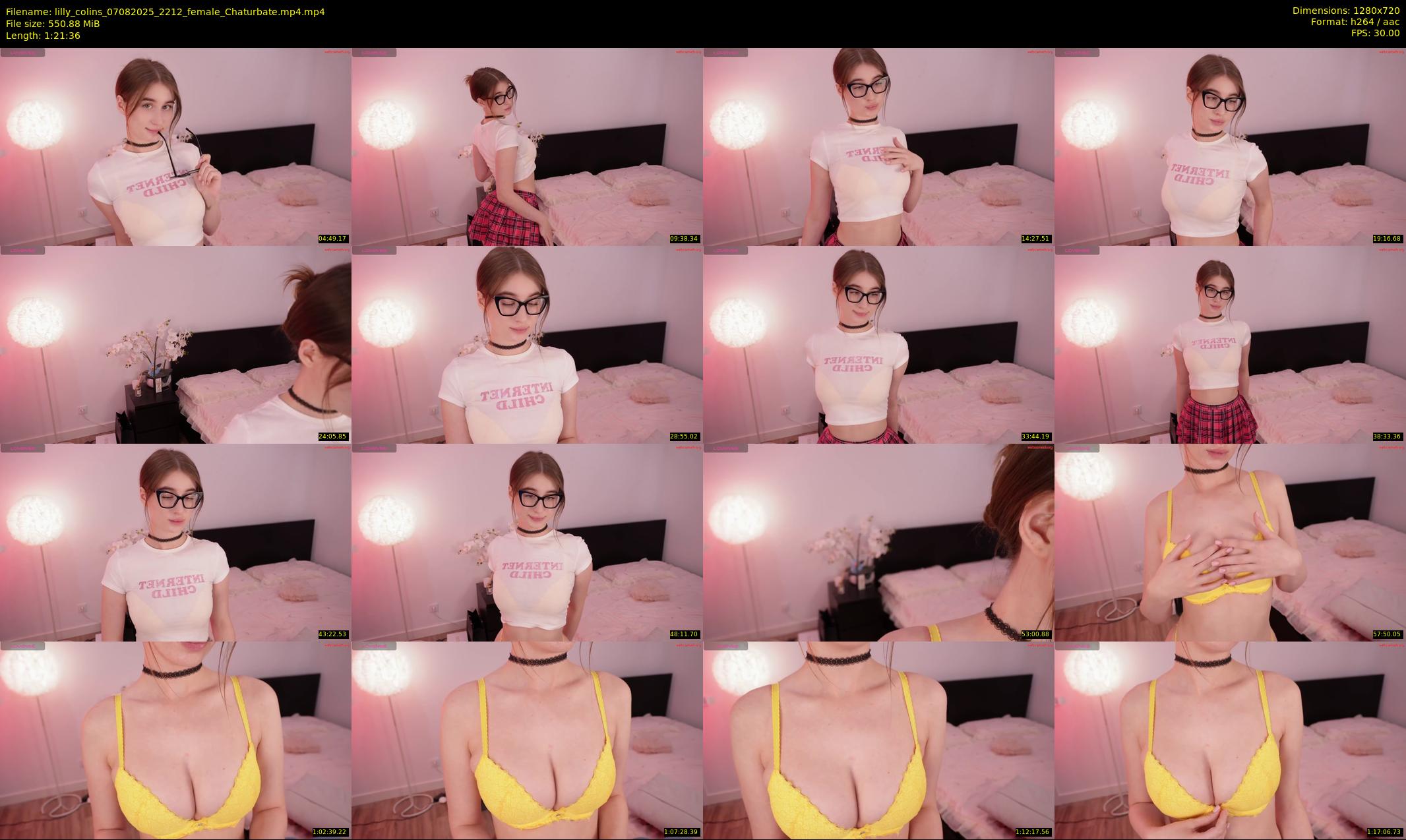 lilly_colins — 82 minute Chaturbate female cam show recording, 720p, Aug 7, 2025